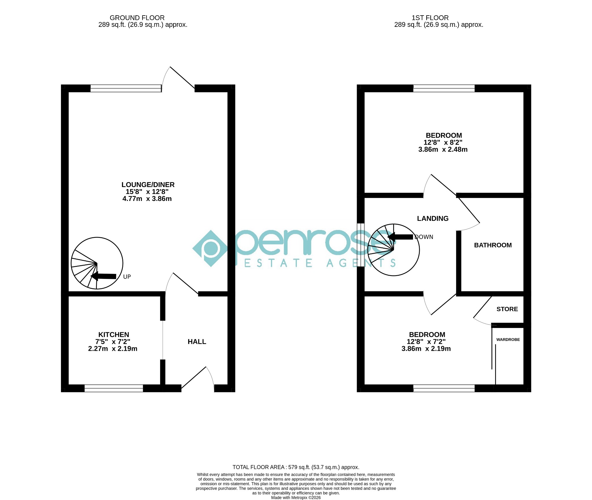 72, Conway Close, Dunstable floorplan