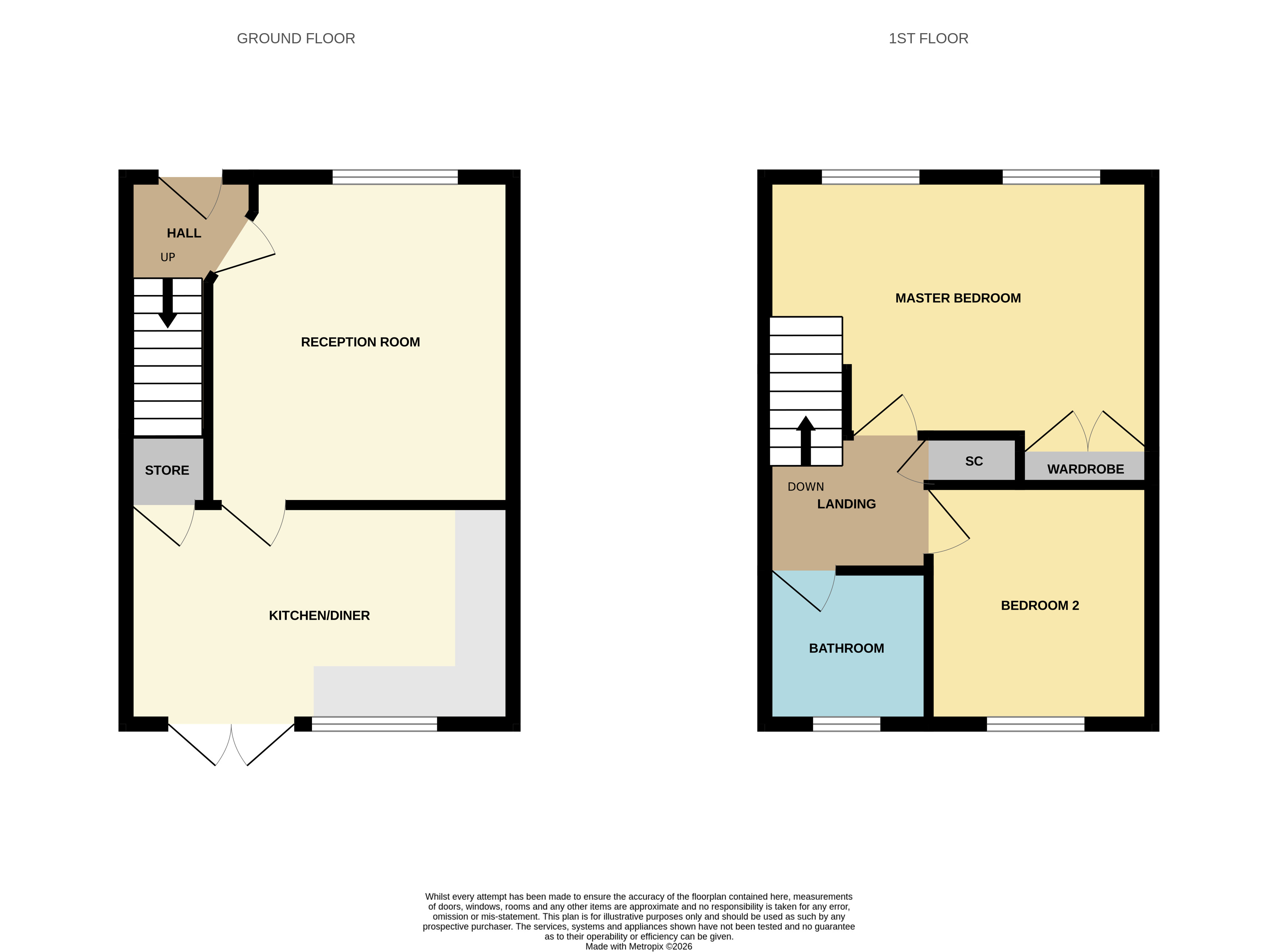 48, Kember Close, Cardiff, South Wales floorplan