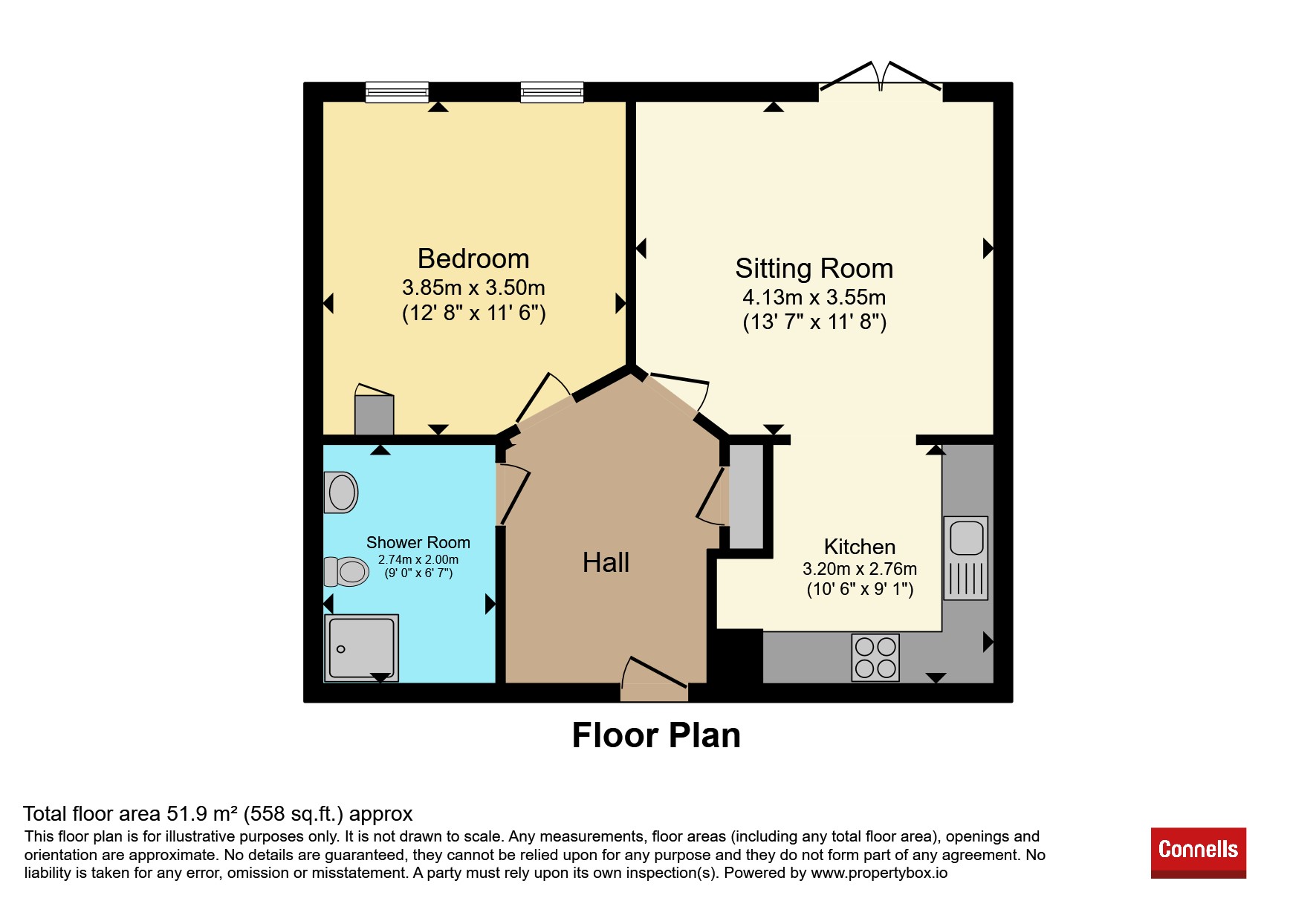 8, Centurion House, Coach House Mews, Bicester floorplan