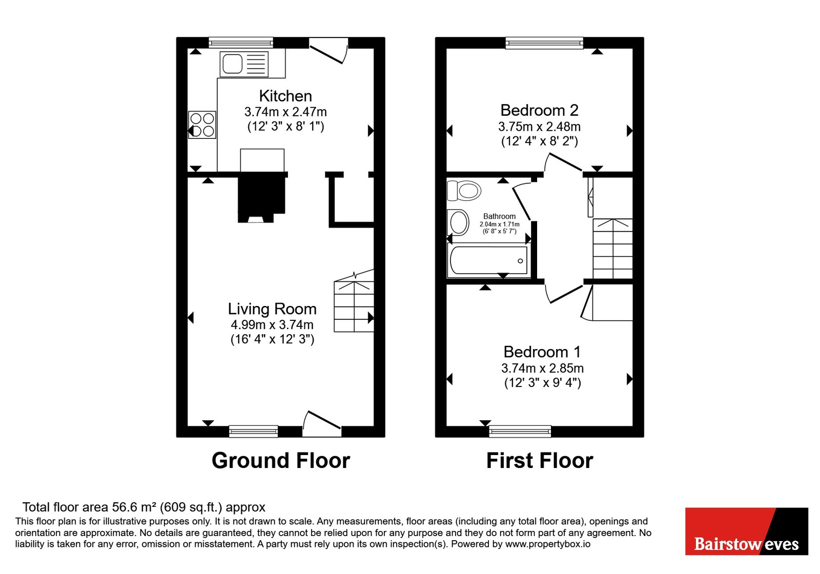 78, Portsea Road, Essex floorplan