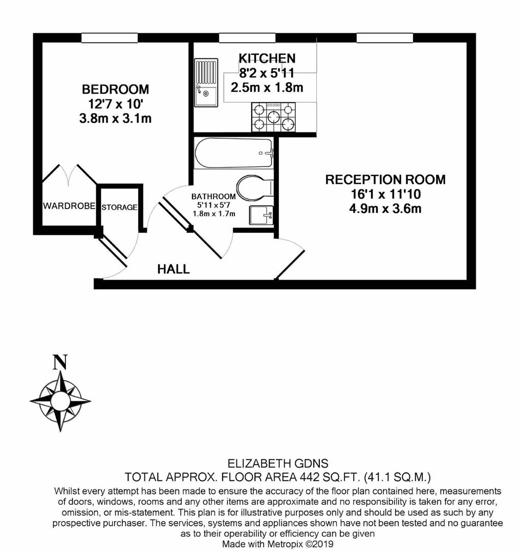 Elizabeth Gardens, Isleworth TW7, 1 bedroom flat for sale 61153828