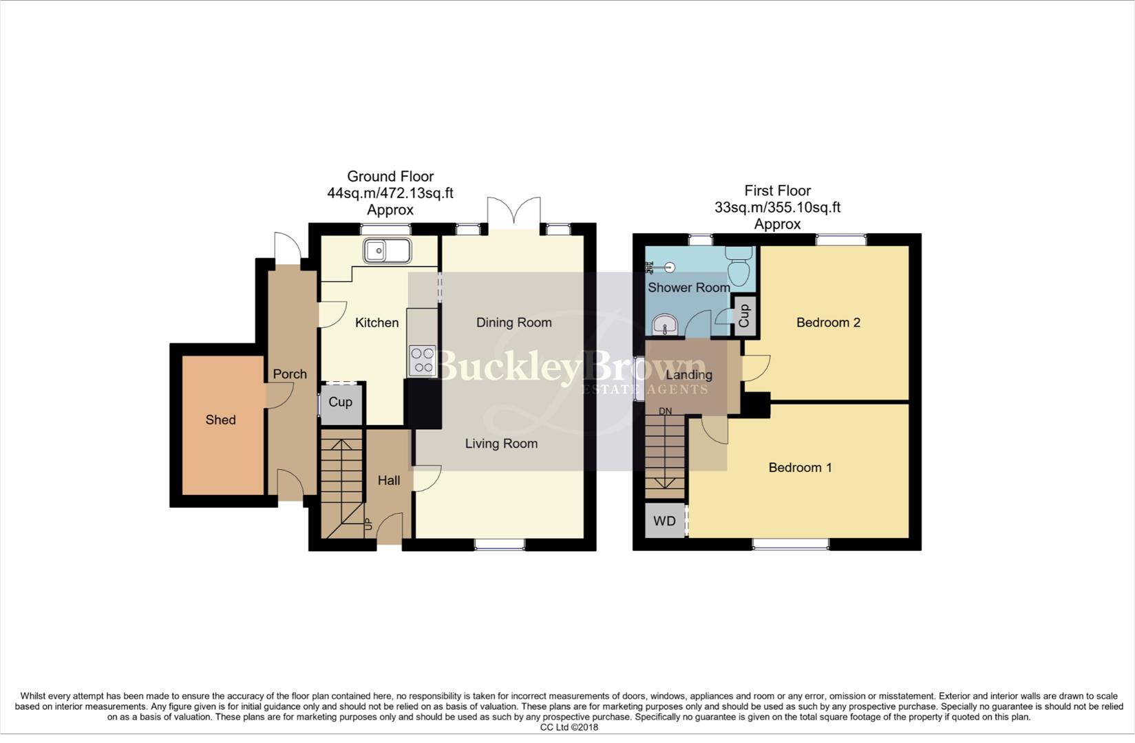 14, Cedar Avenue, Mansfield floorplan