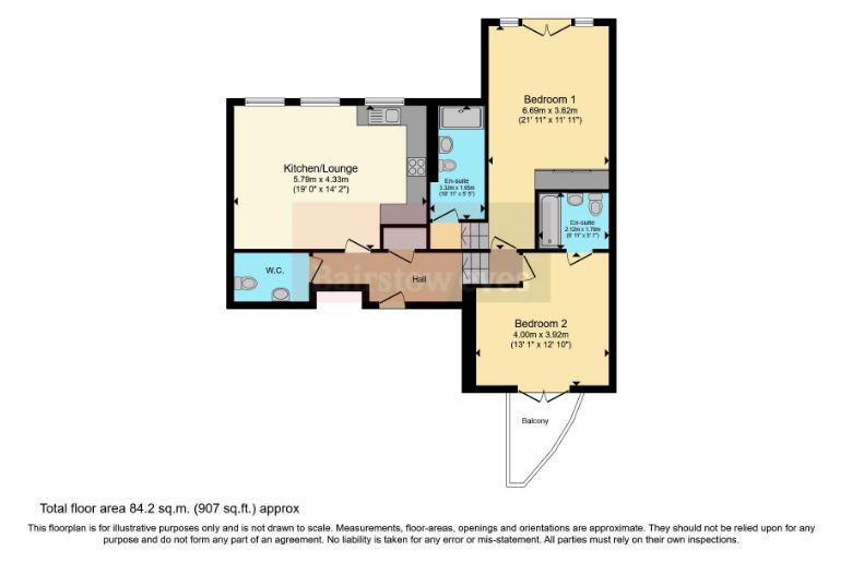9, Weir Court, Canterbury floorplan