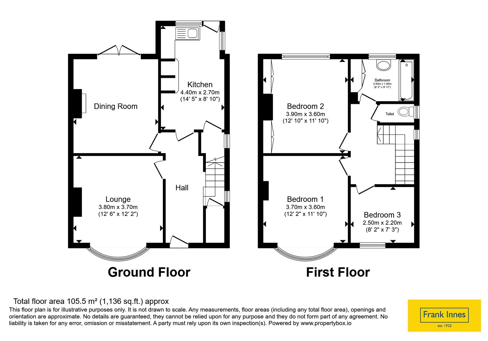1, Balmoak Lane, Derbyshire floorplan