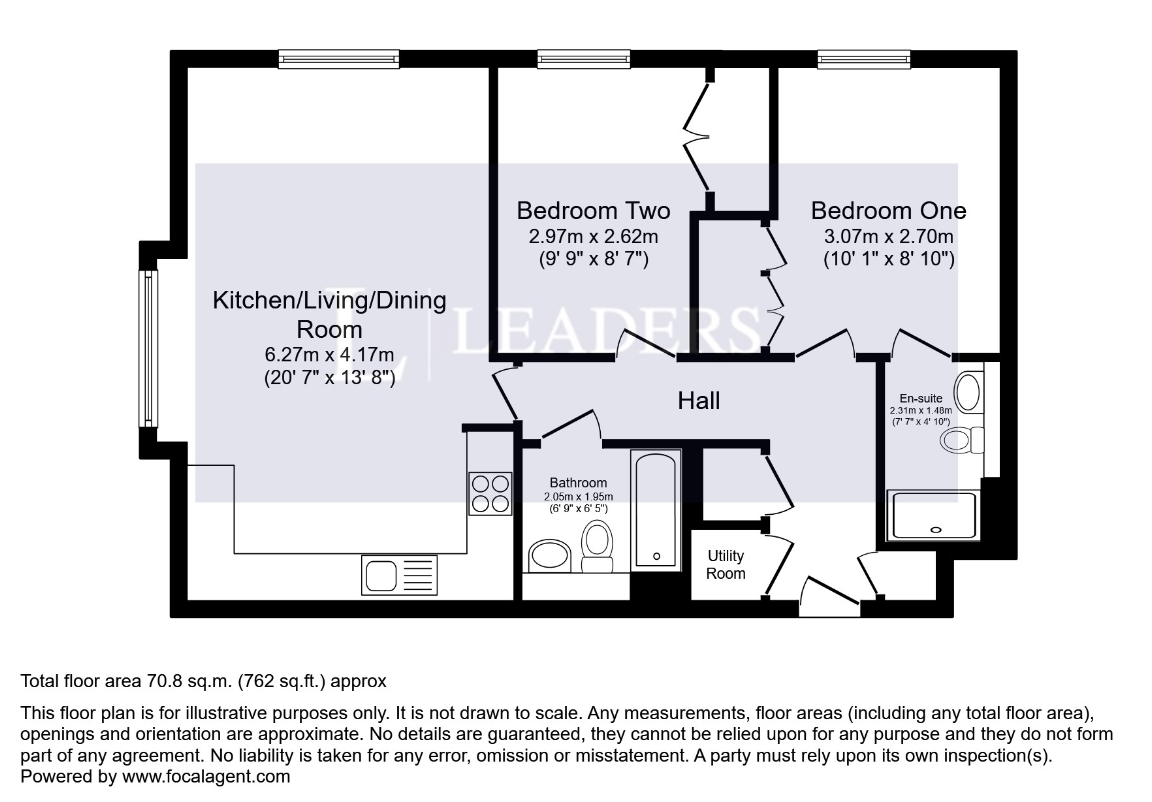 19, Cedarwood Circle, Bedford floorplan