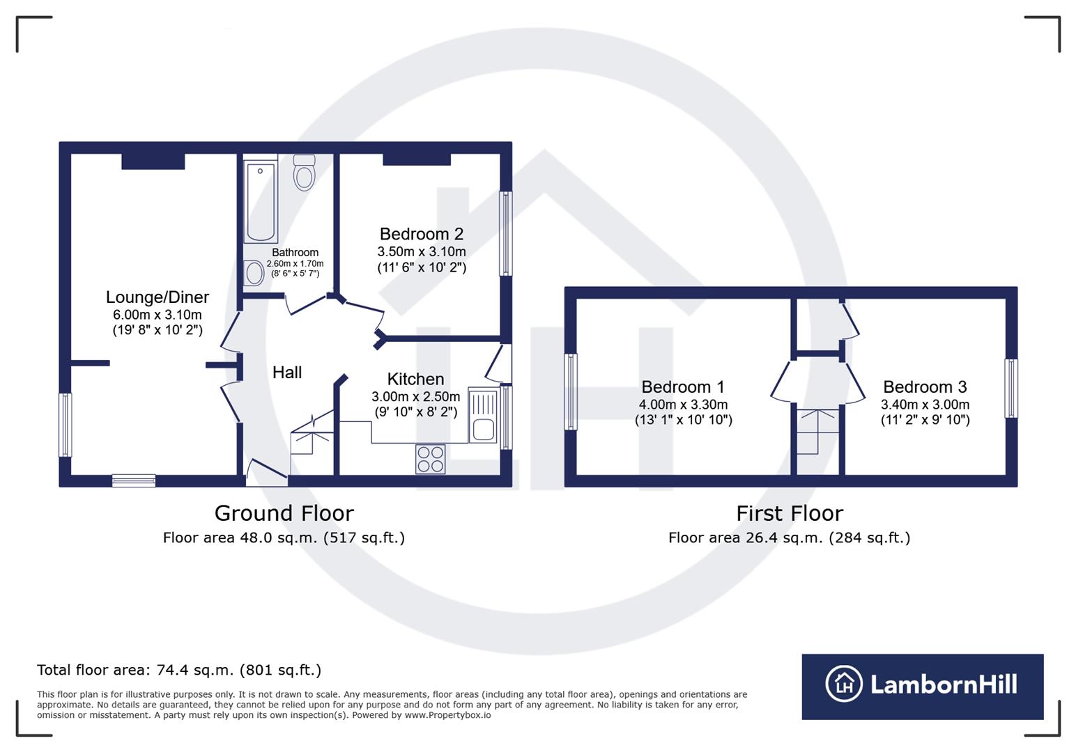 26, Baldwin Road, Minster On Sea Sheerness floorplan