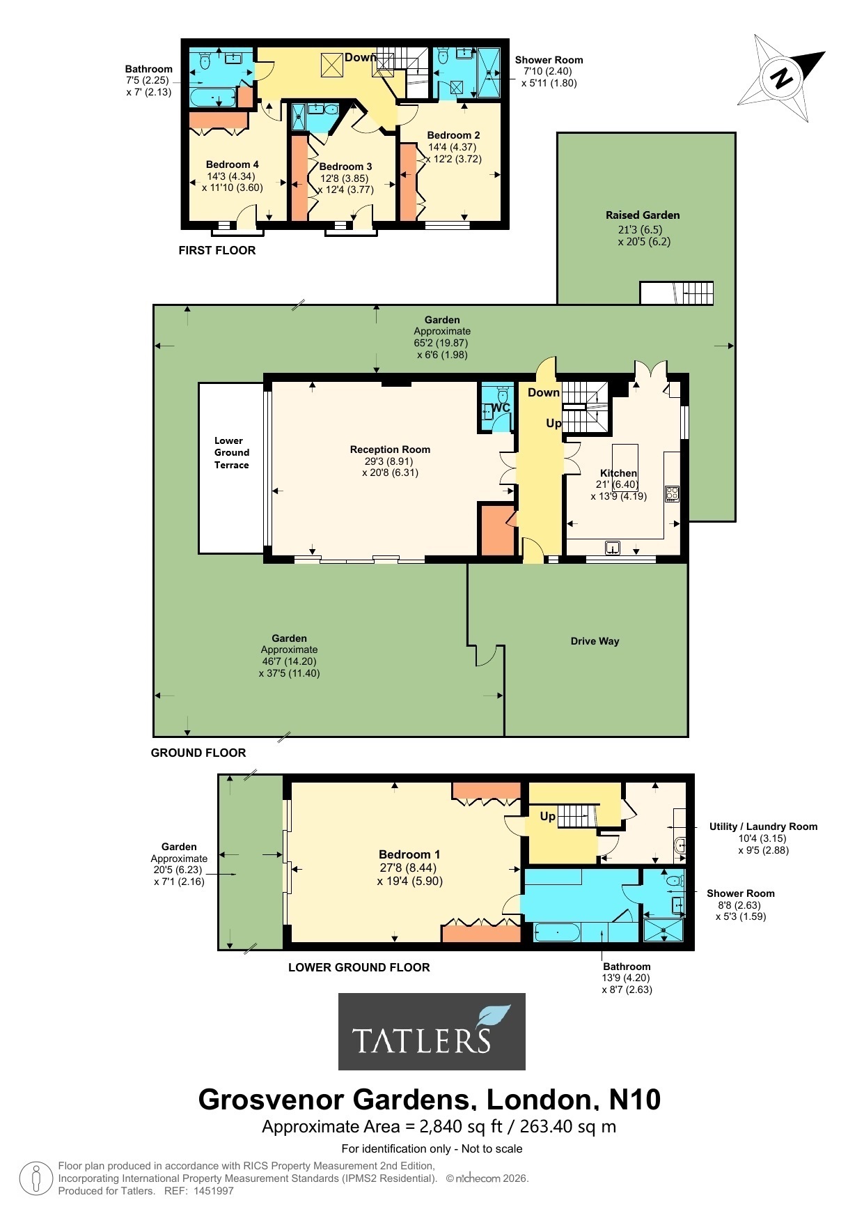 12, Grosvenor Gardens, London floorplan