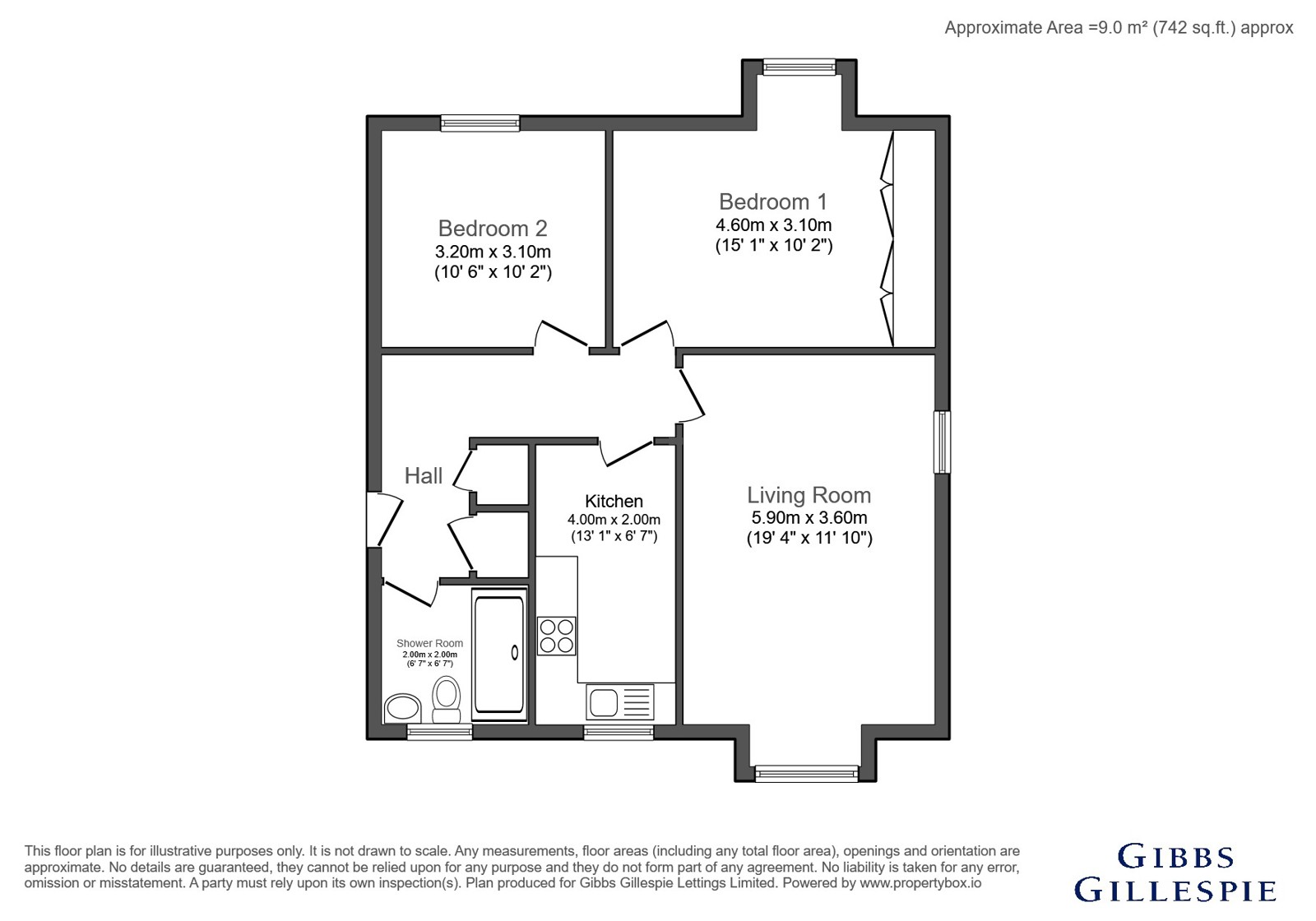 4, The Willows, Rickmansworth floorplan