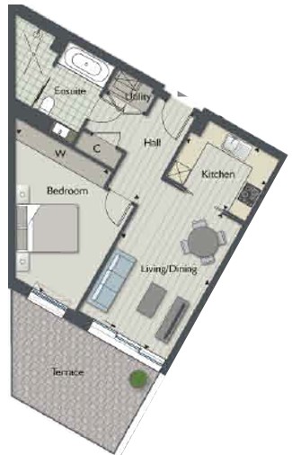 1 Bedrooms Flat for sale in Meranti House, Goodman Fields, Aldgate, London E1