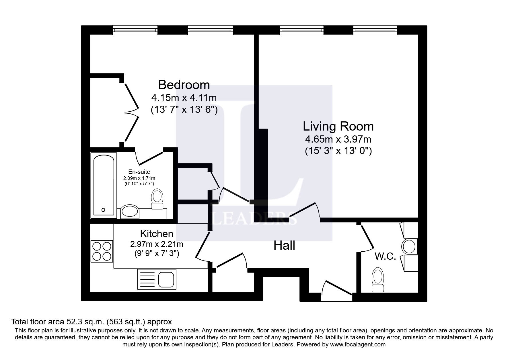 42, 42, Ellesmere Place, Walton-on-Thames floorplan