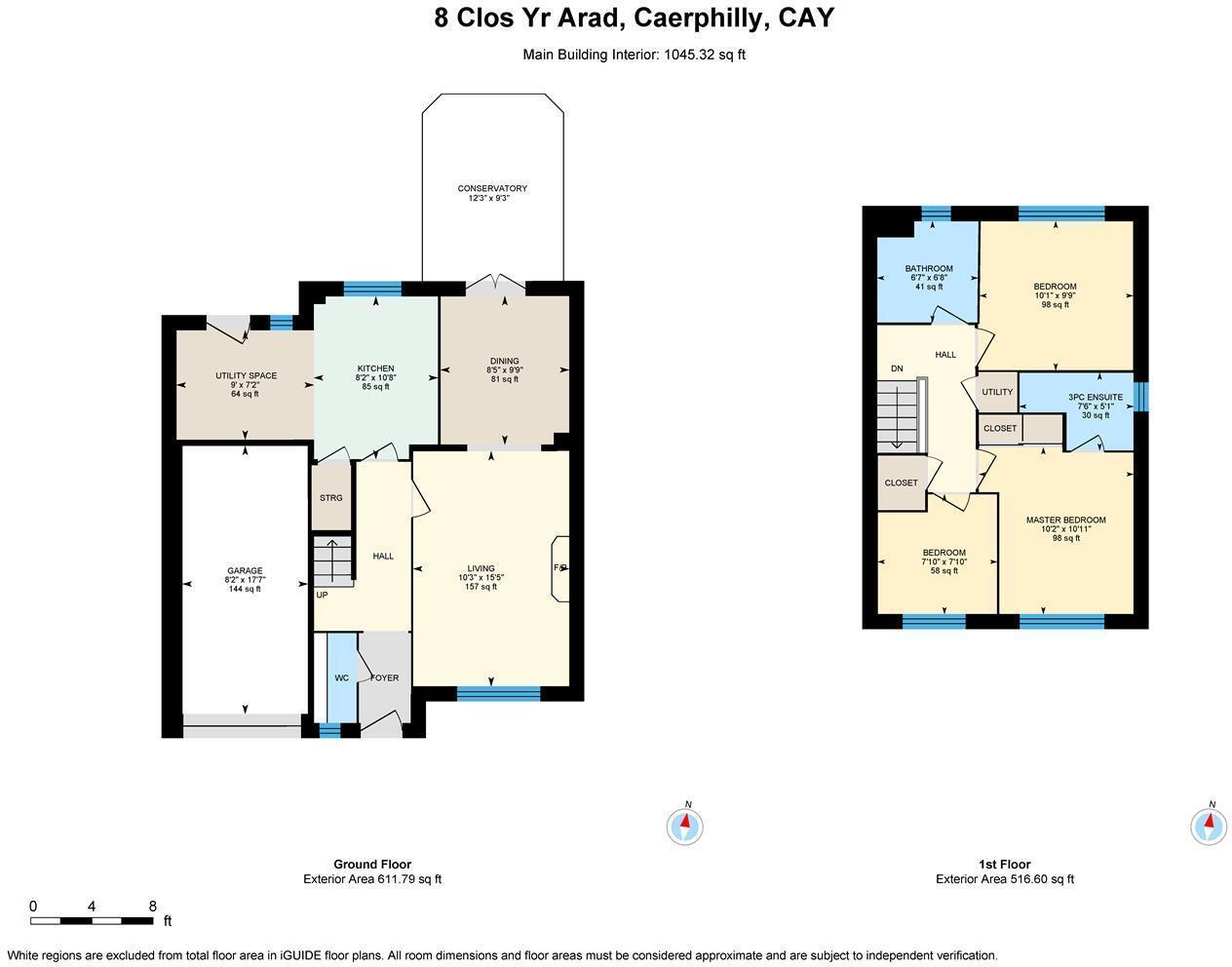 8, Clos Yr Arad., Caerphilly floorplan