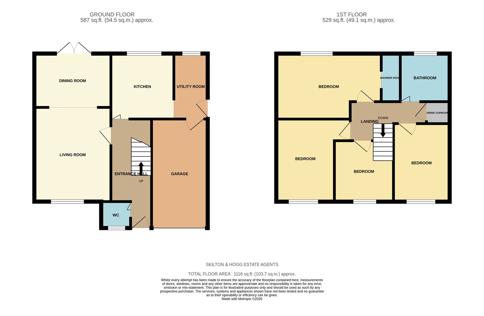 25, Worcester Way, Daventry floorplan
