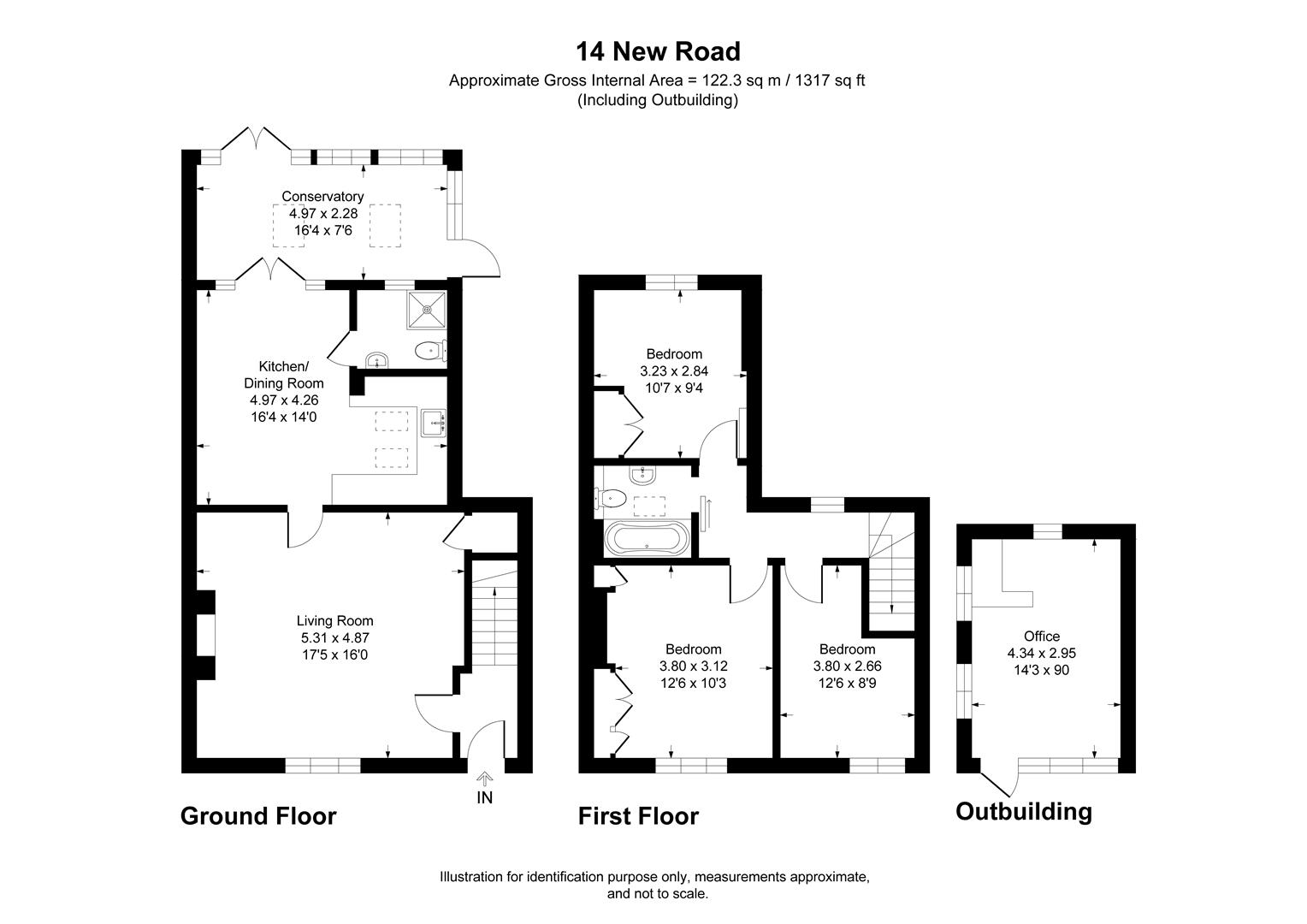 New Road, Woodstock floorplan
