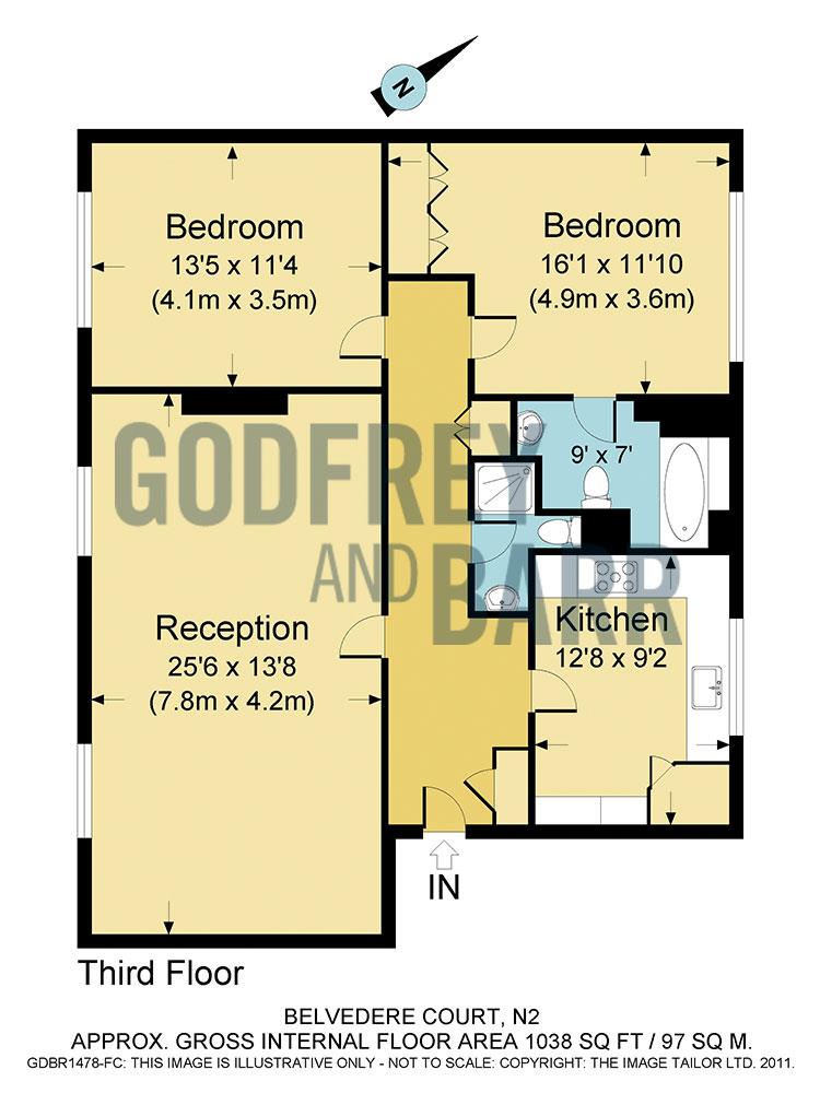 Belvedere Court, Belvedere Court, Hampstead Garden Suburb floorplan
