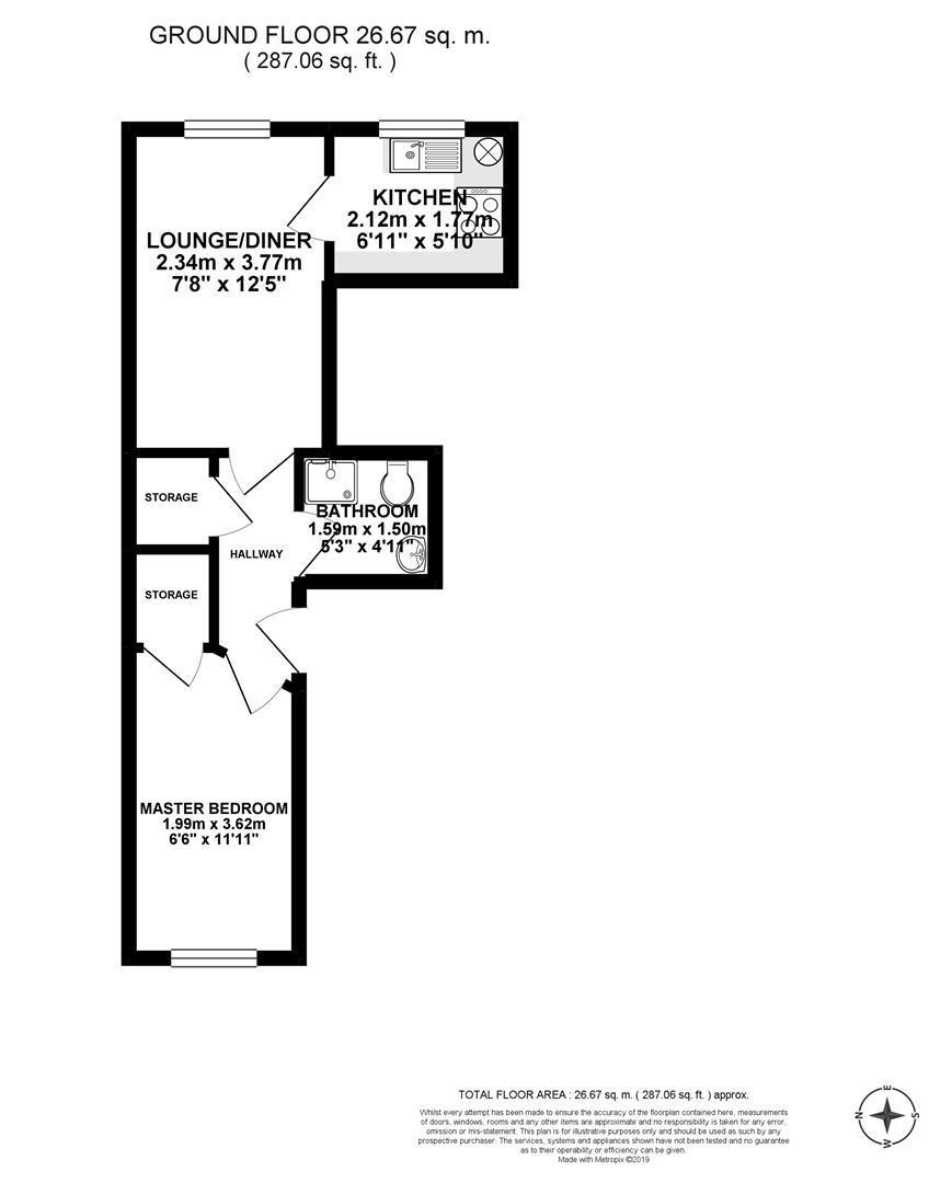 1 Bedrooms Flat to rent in Gordon Street, Chorley PR6