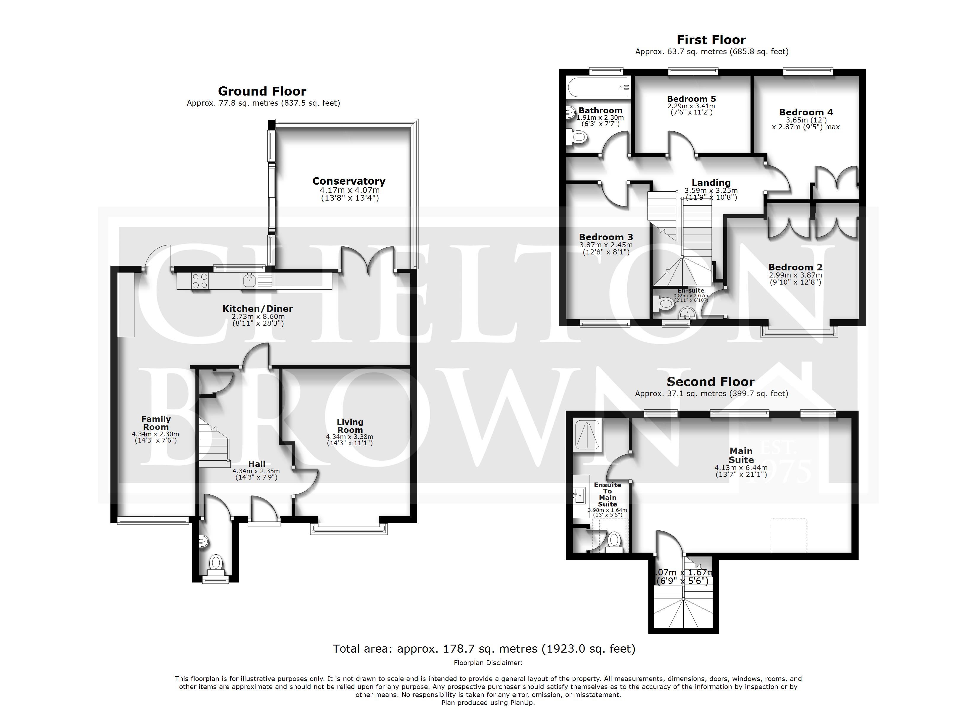 19, Swift Close, West Northamptonshire floorplan