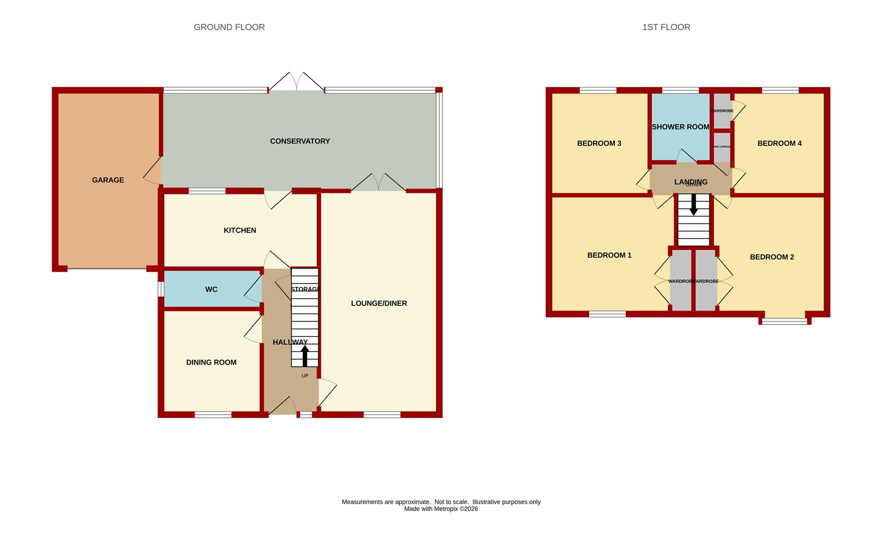 12, West Field, Highnam floorplan