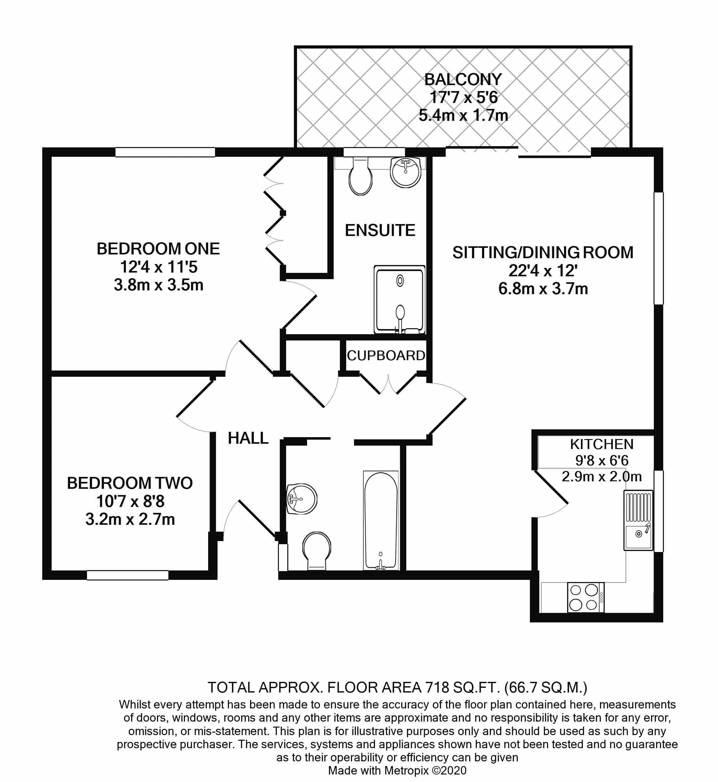 7, Plainwood Close, Chichester floorplan