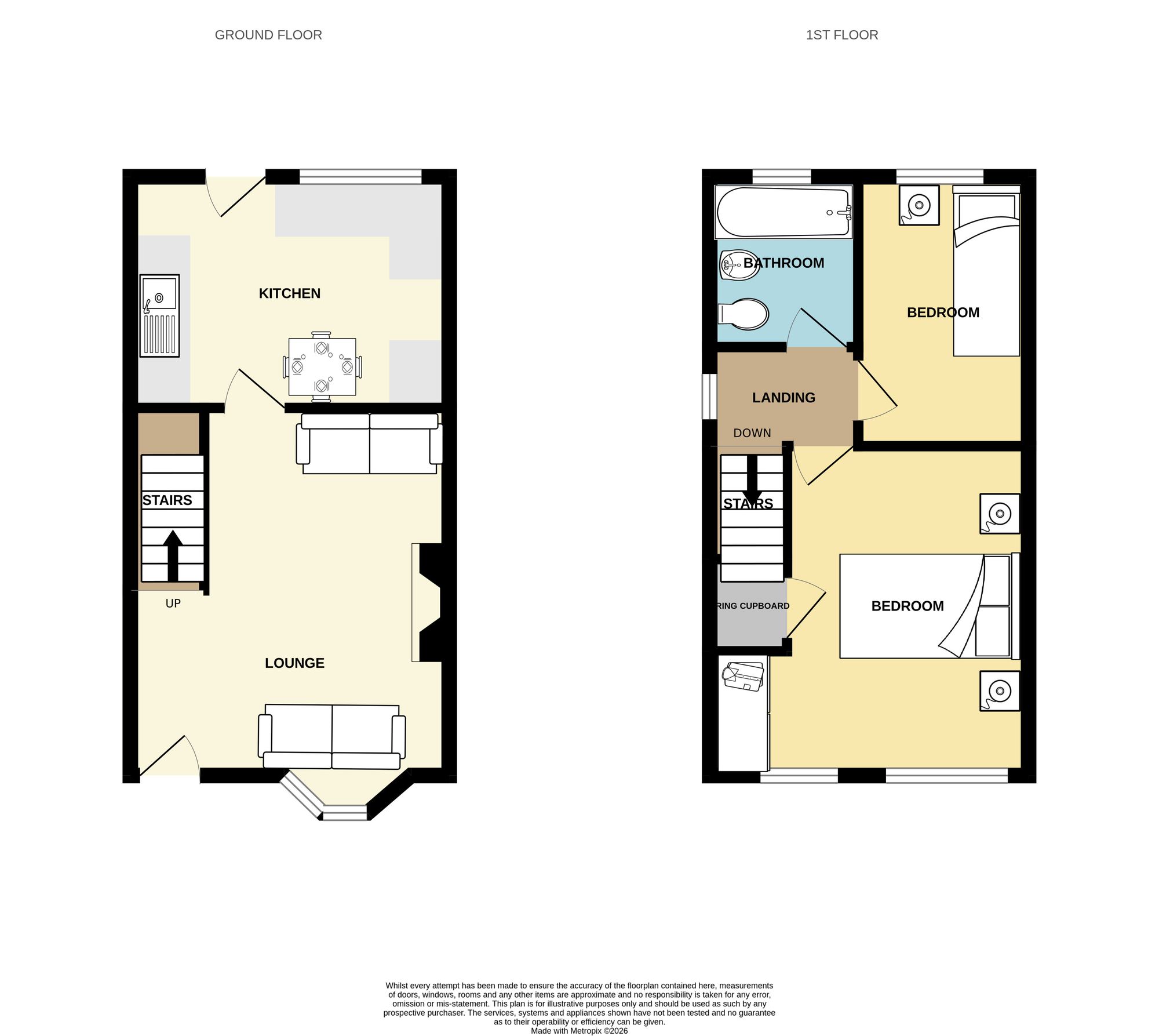 Gwalia House Tudor Meadow, Telford floorplan