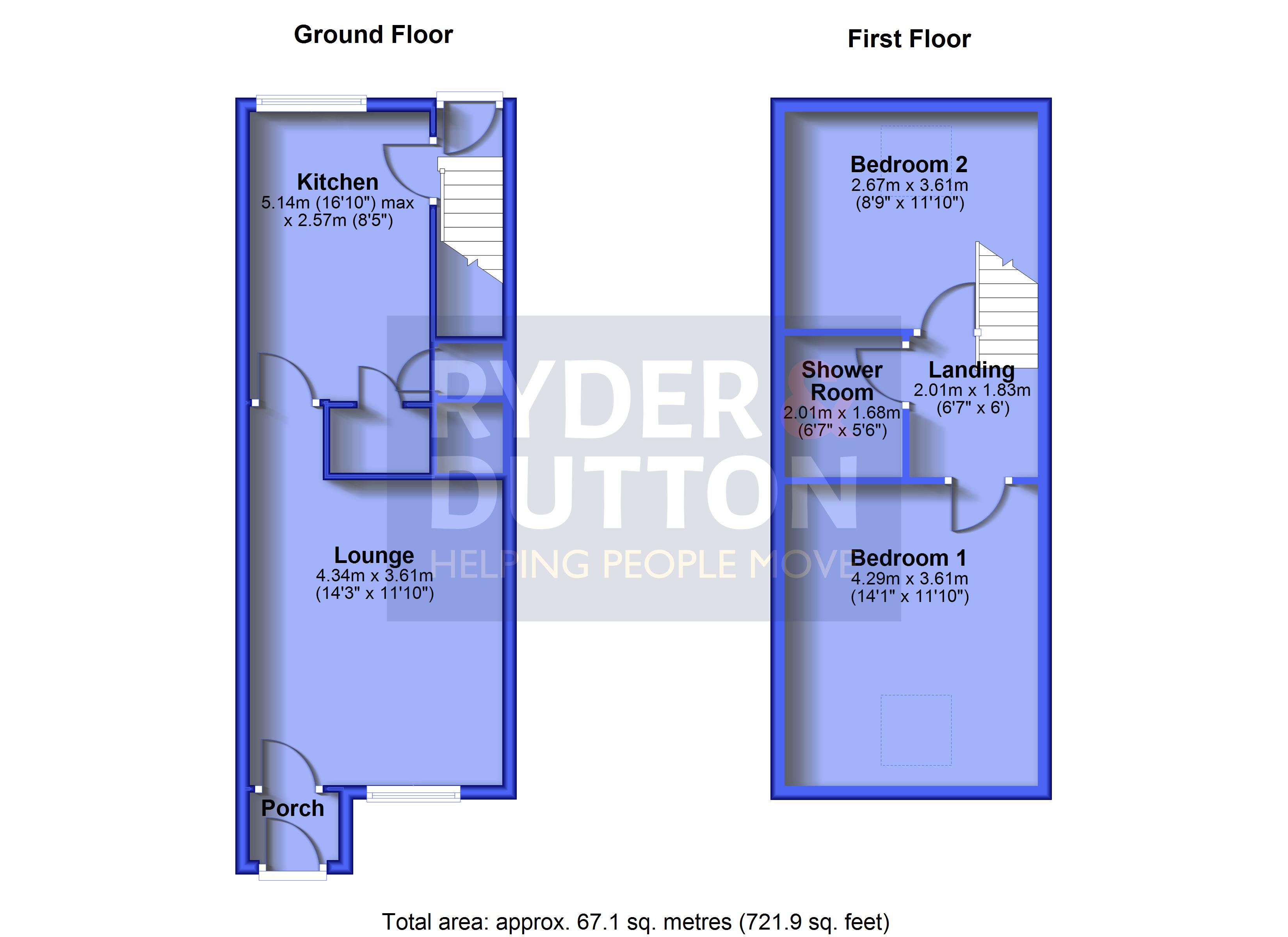 25, Osborne Street, Greater Manchester floorplan