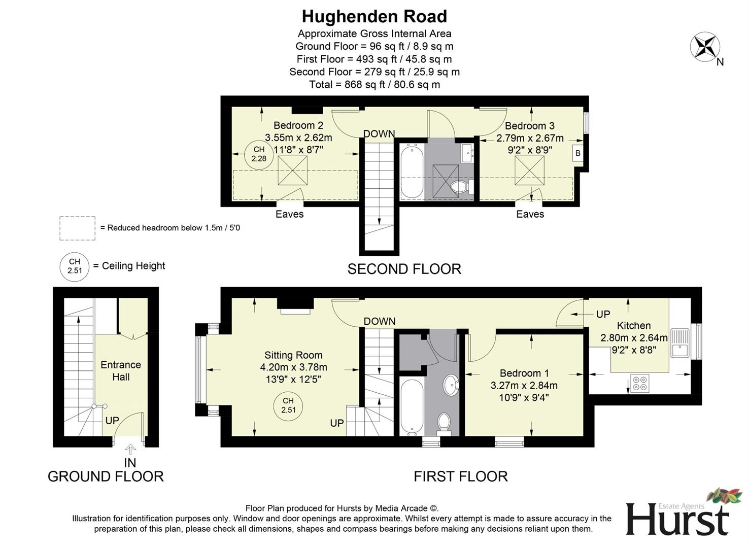 3 bed flat for sale in Hughenden Road, High HP13 68463544