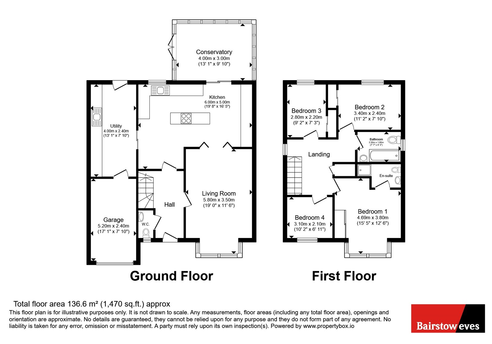 2, St. Andrew Close, Cannock floorplan