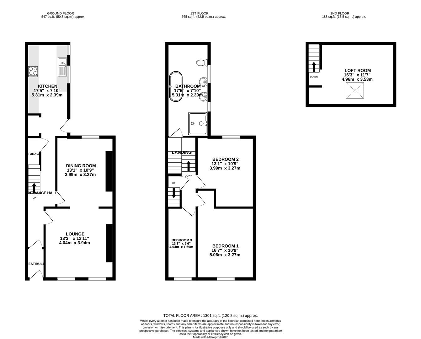 7, Grafton Street, Isle Of Man floorplan