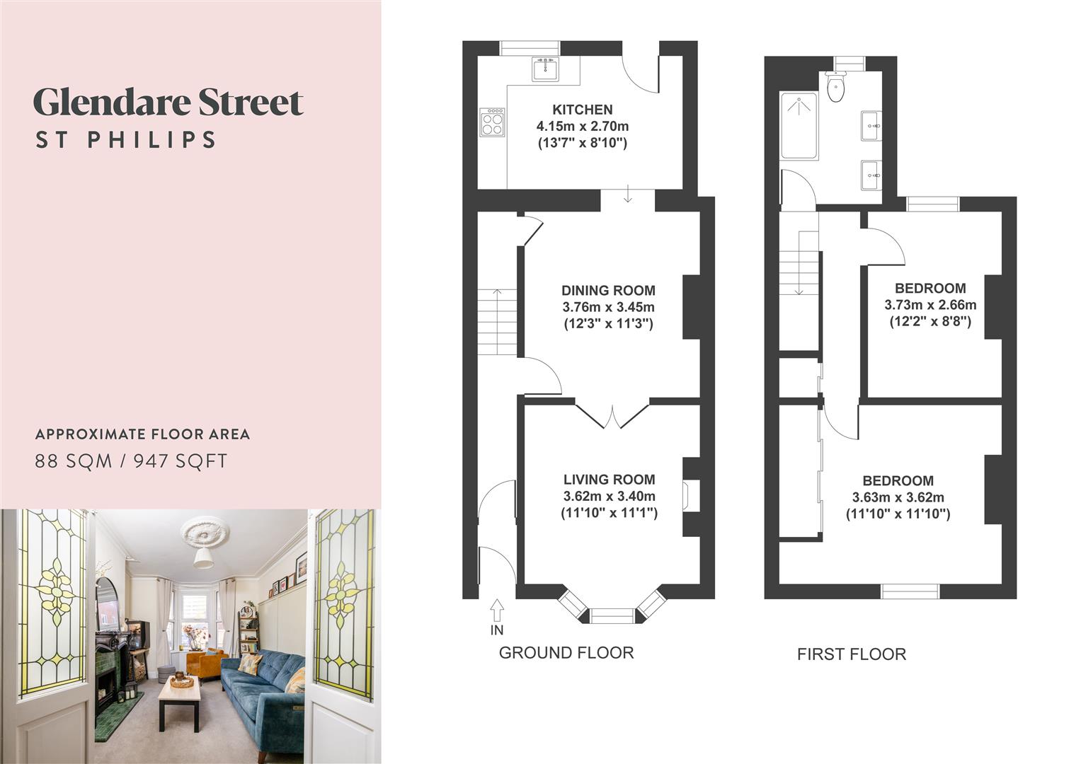 37, Glendare Street, Bristol floorplan