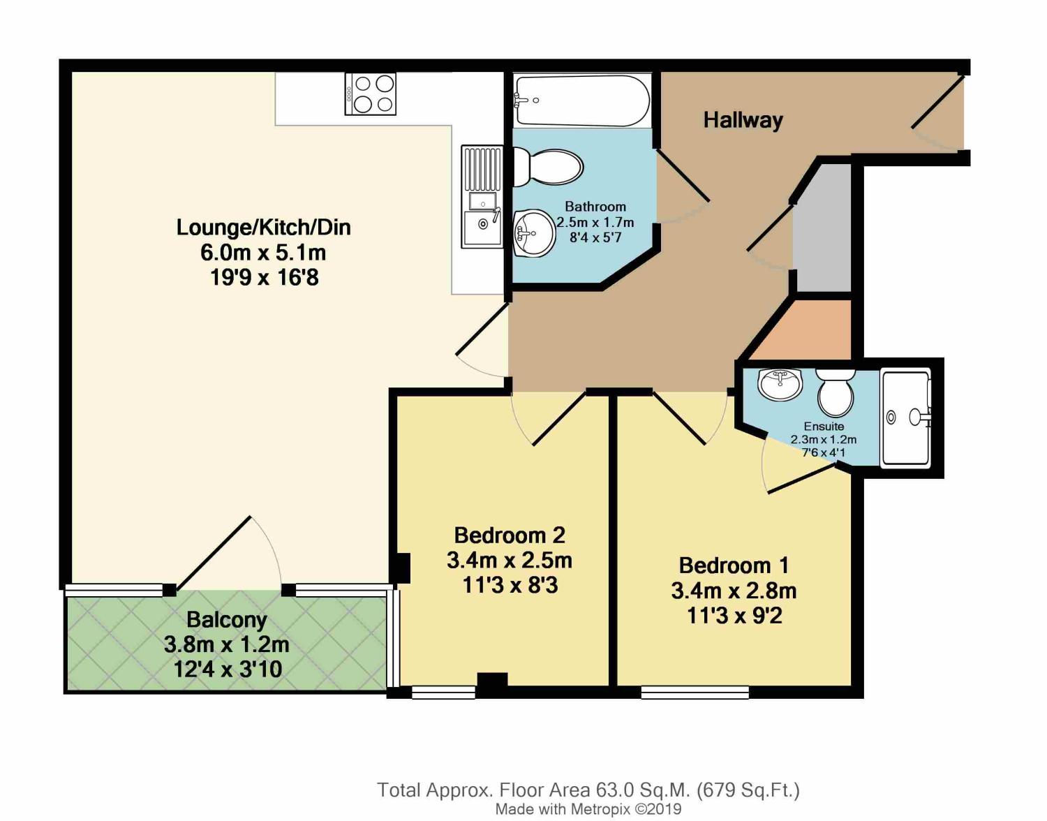 2 Bedrooms Flat for sale in West One Panorama, 18 Fitzwilliam Street, Sheffield, South Yorkshire S1