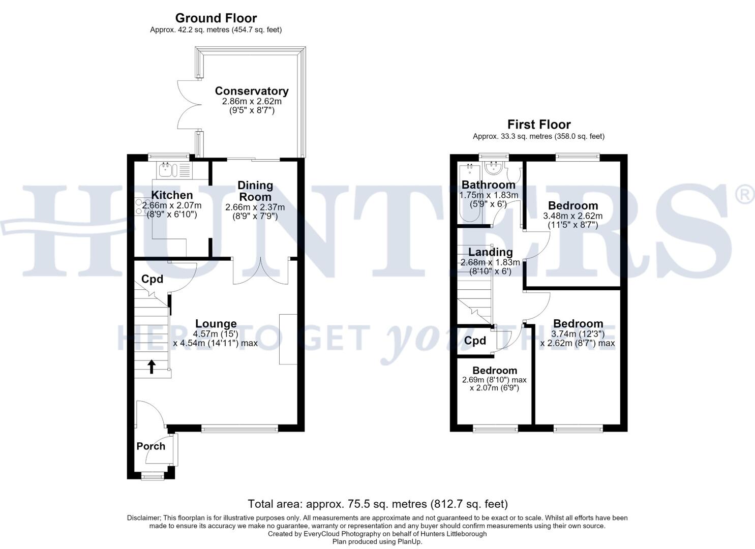 Kinders Fold, Littleborough floorplan