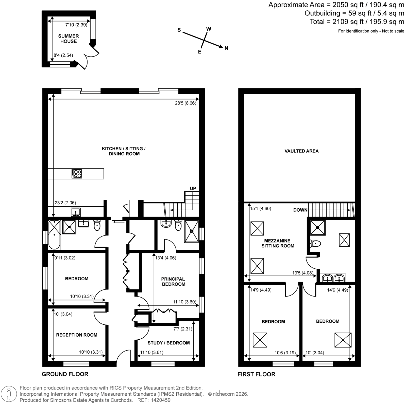 Greenbank,, Surrey Gardens, Effingham Junction floorplan