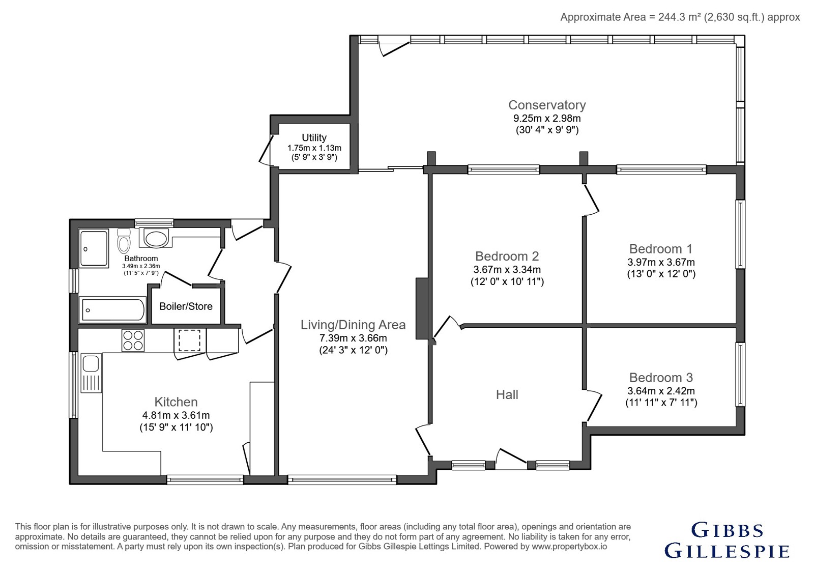 Byfield, Pednor Road, Buckinghamshire floorplan