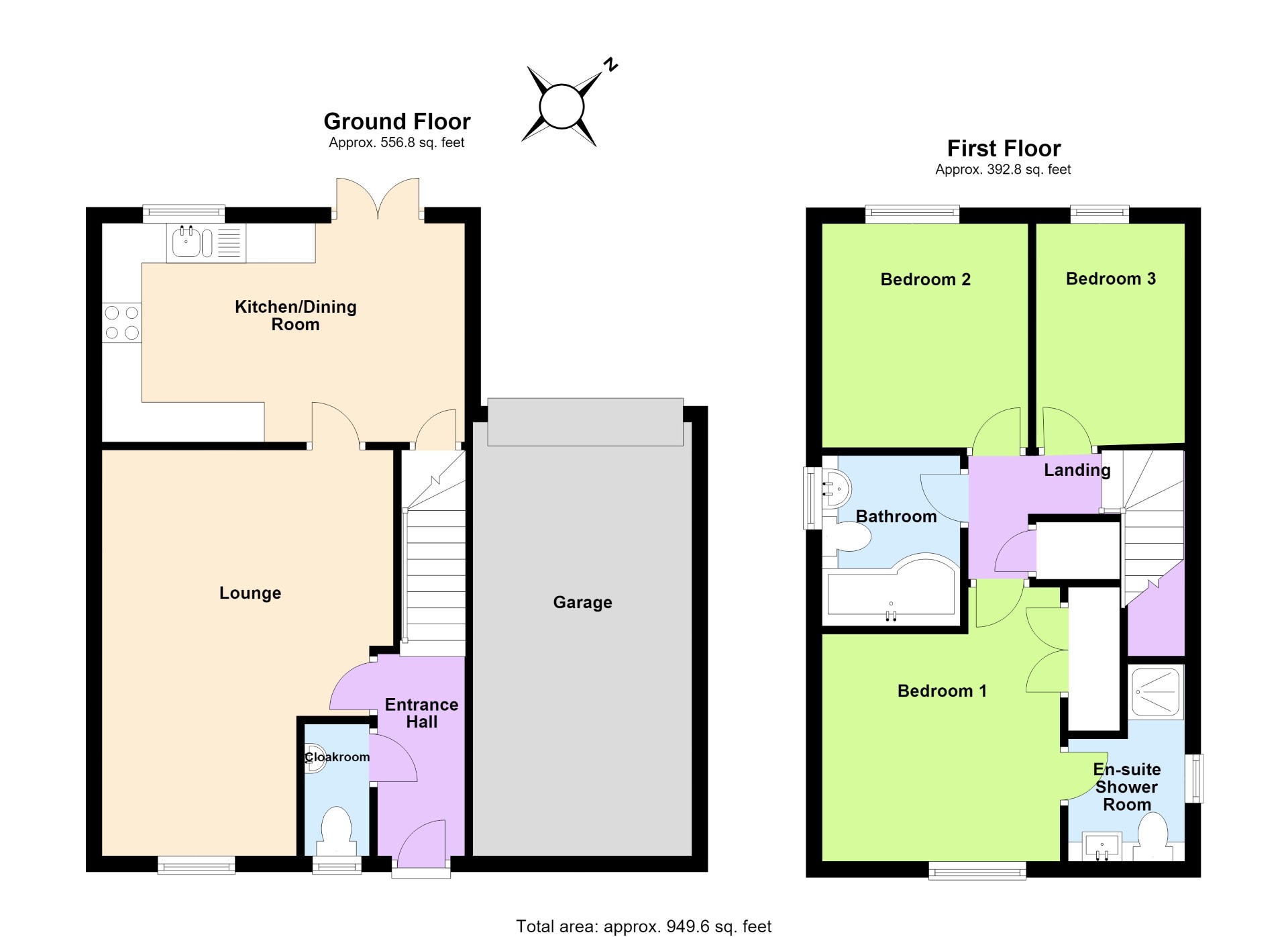 7, Randall Close, Irthlingborough floorplan