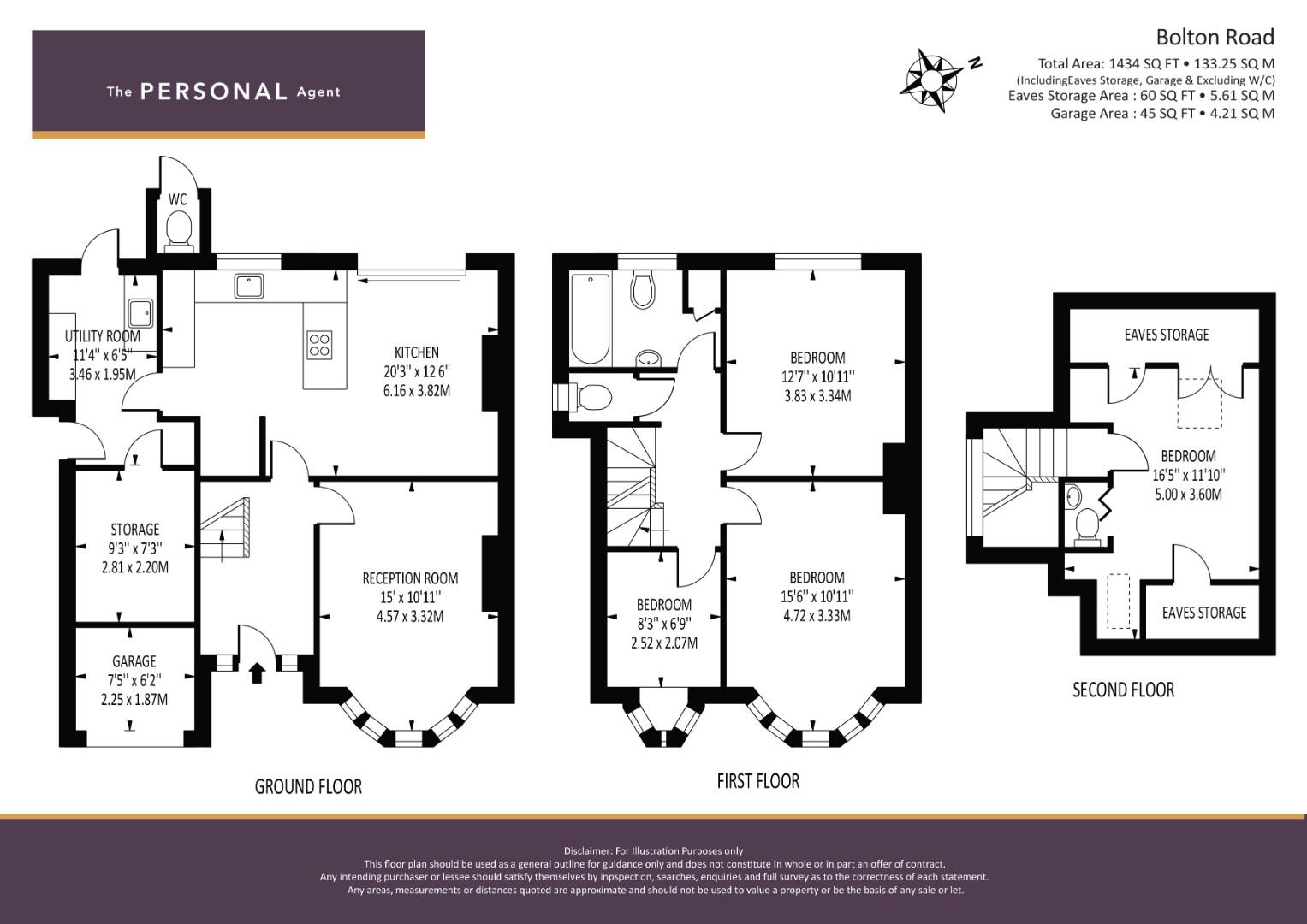 Bolton Road, Chessington floorplan