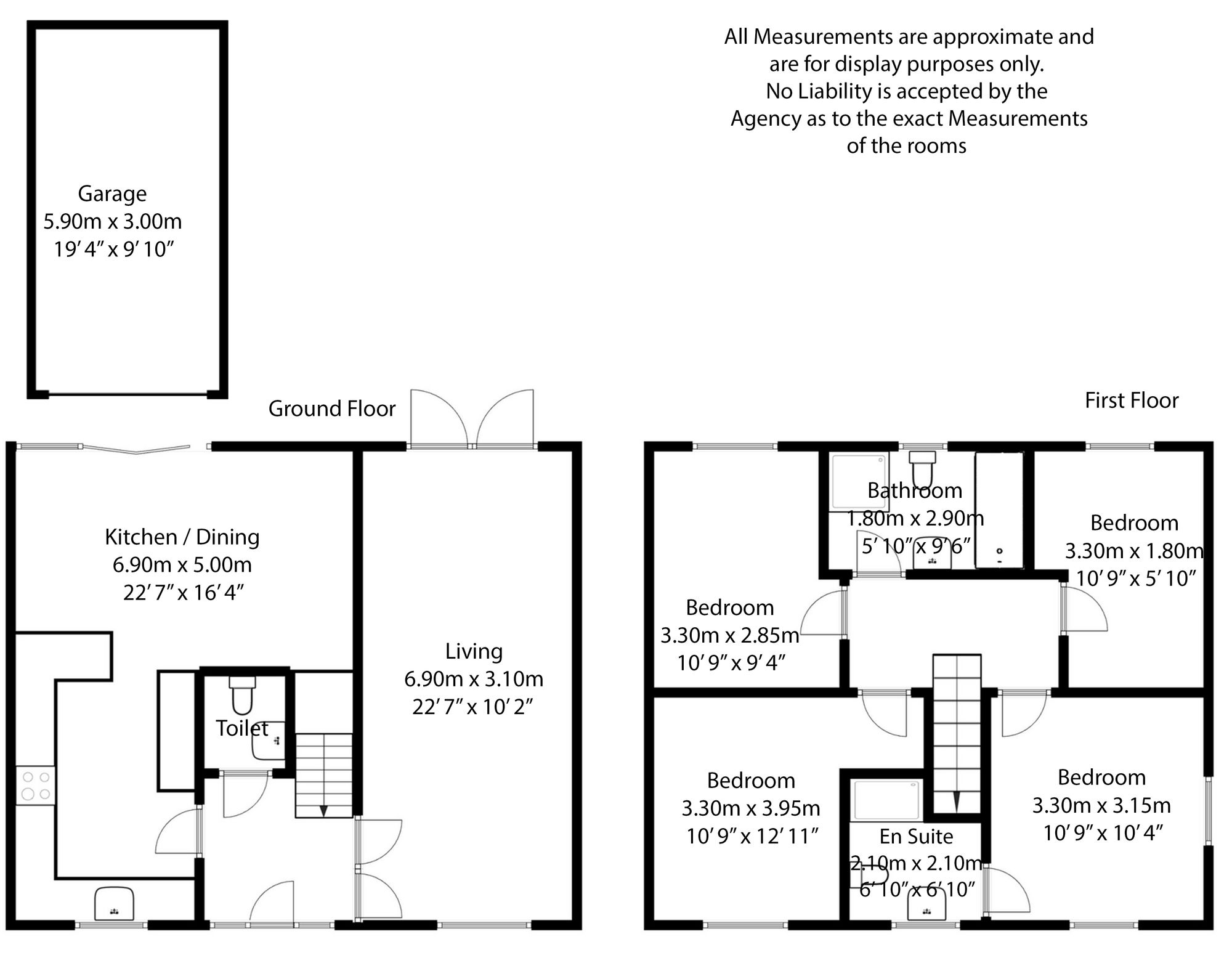 208 Commonside, Batley floorplan