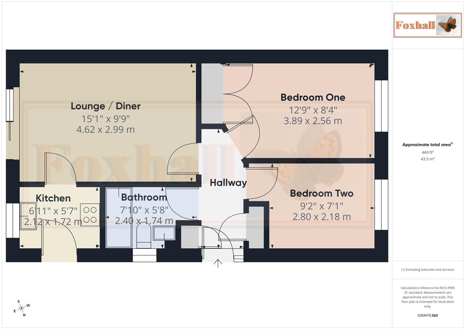 10, Lambert Close, Woodbridge floorplan