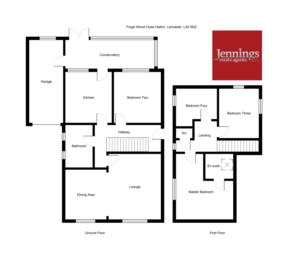 6, Forge Wood Close, Lancaster floorplan