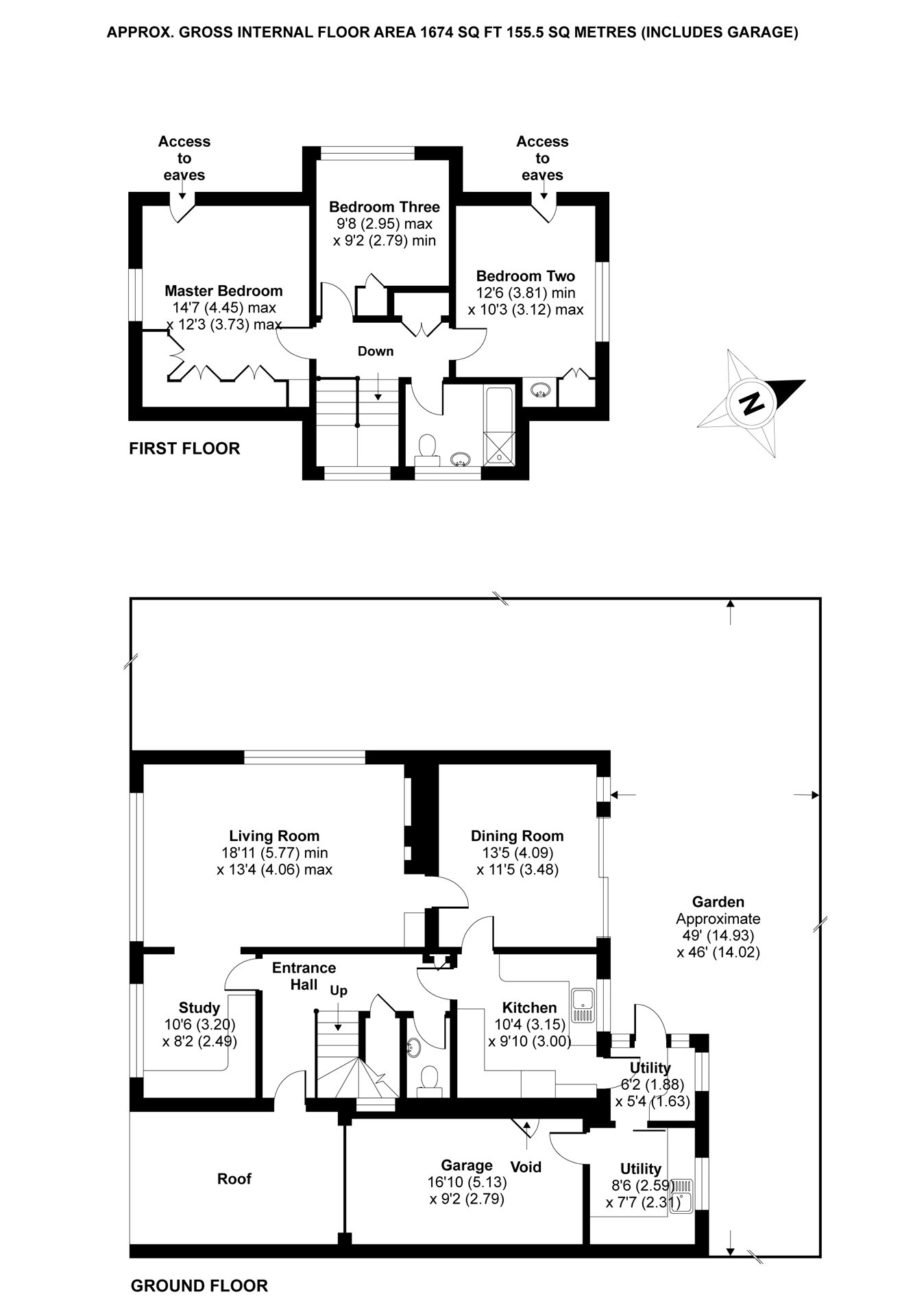 3 Bedrooms Link-detached house for sale in Salamanca, Crowthorne, Berkshire RG45