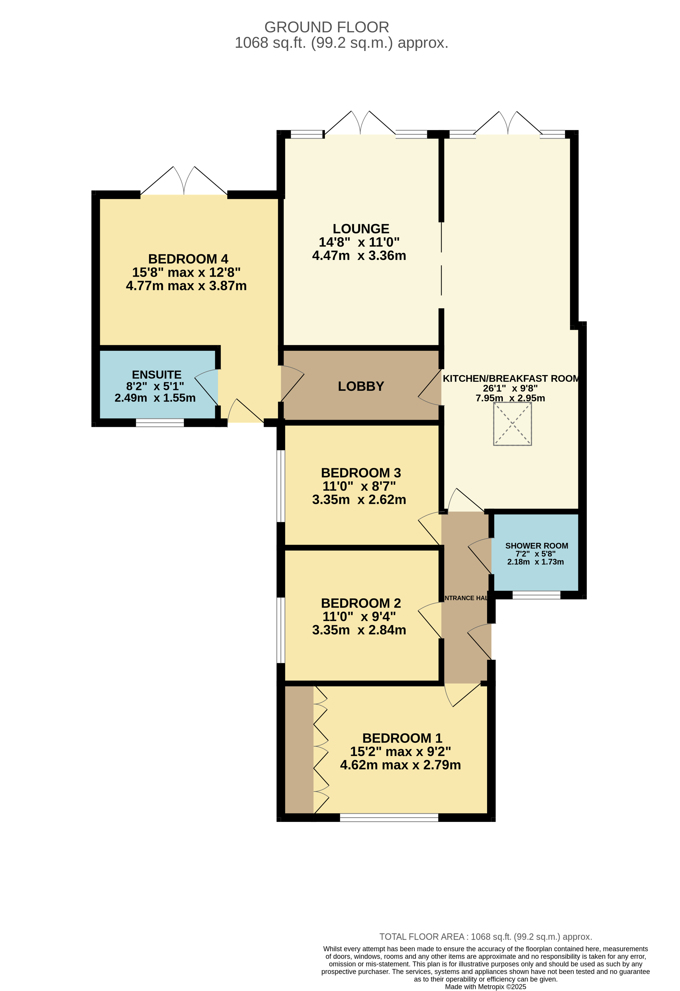 39, Hillary Crescent, Bedfordshire floorplan