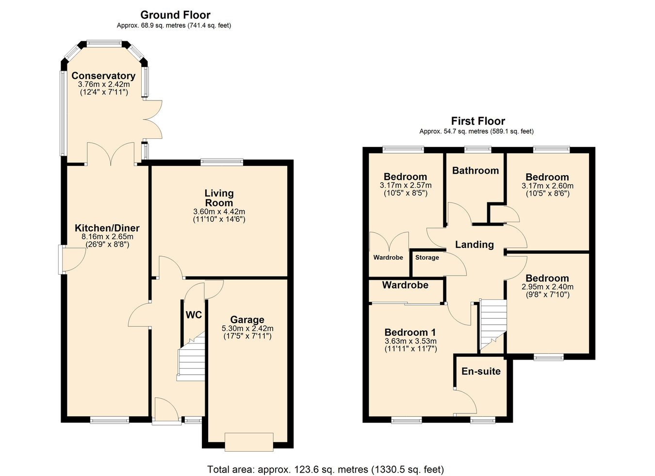 5, Langton Close, Lancaster floorplan