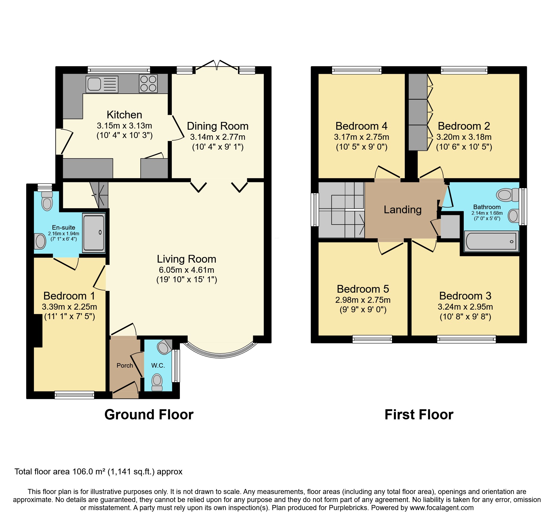 2, Montgomery Close, Grays floorplan