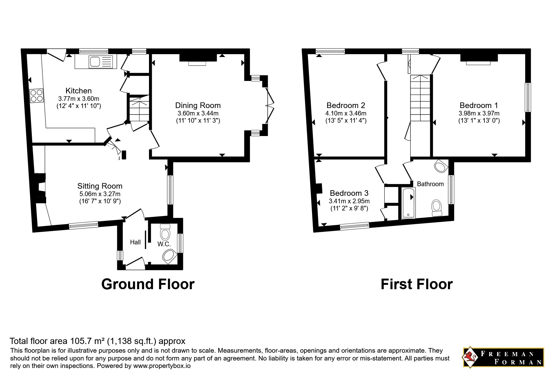 2 The Chestnuts, ., Lewes Road, East Sussex floorplan