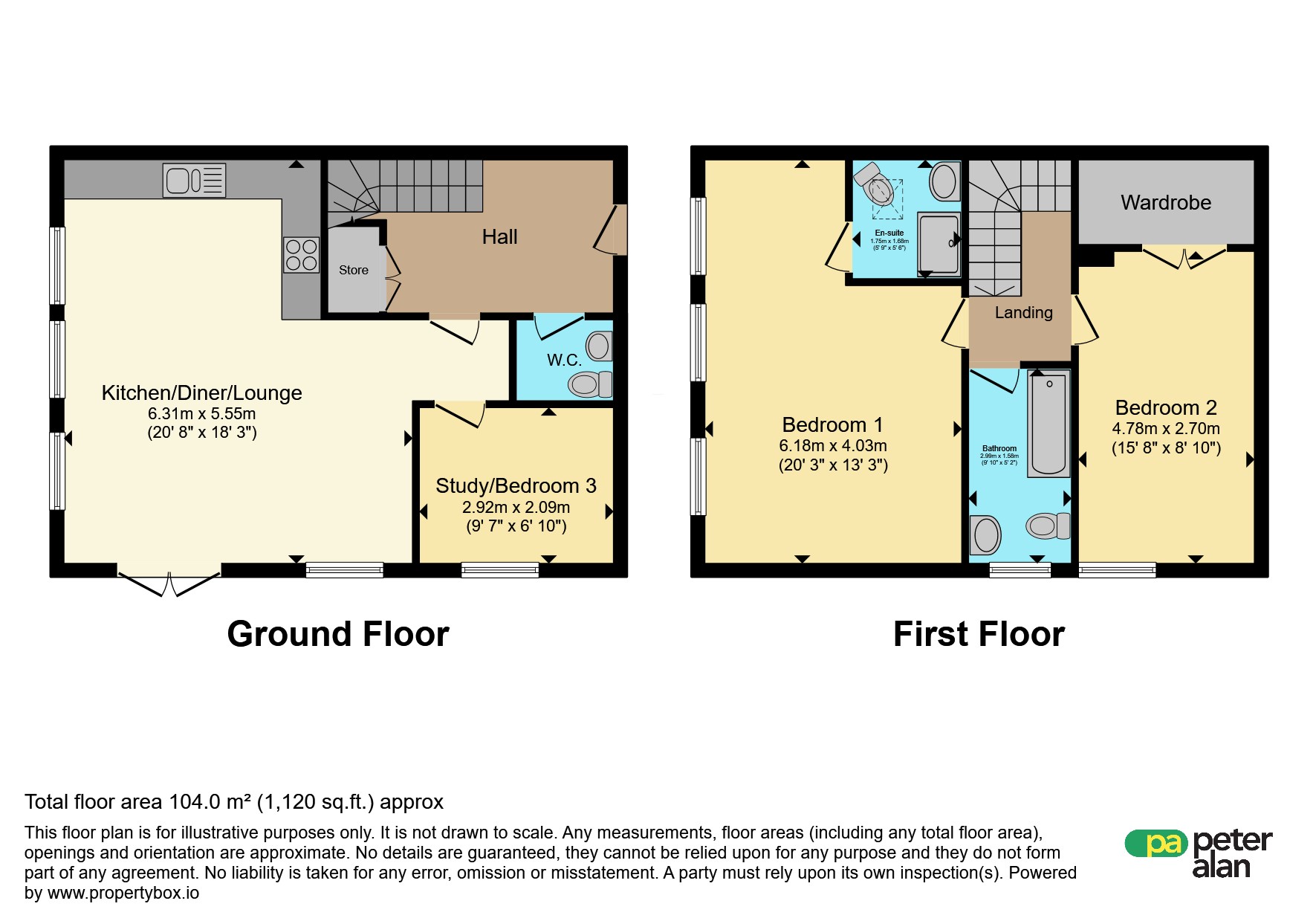 4, Brecon House, Old School Lane, Pontypridd floorplan