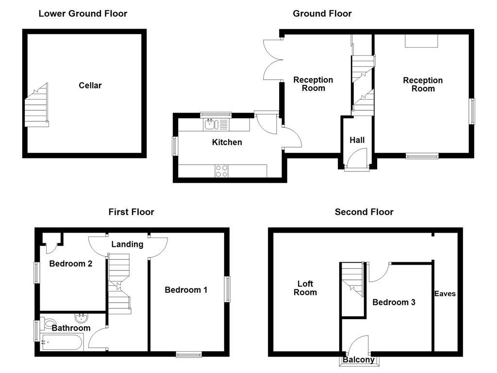 557, Burnley Road East, Rossendale floorplan