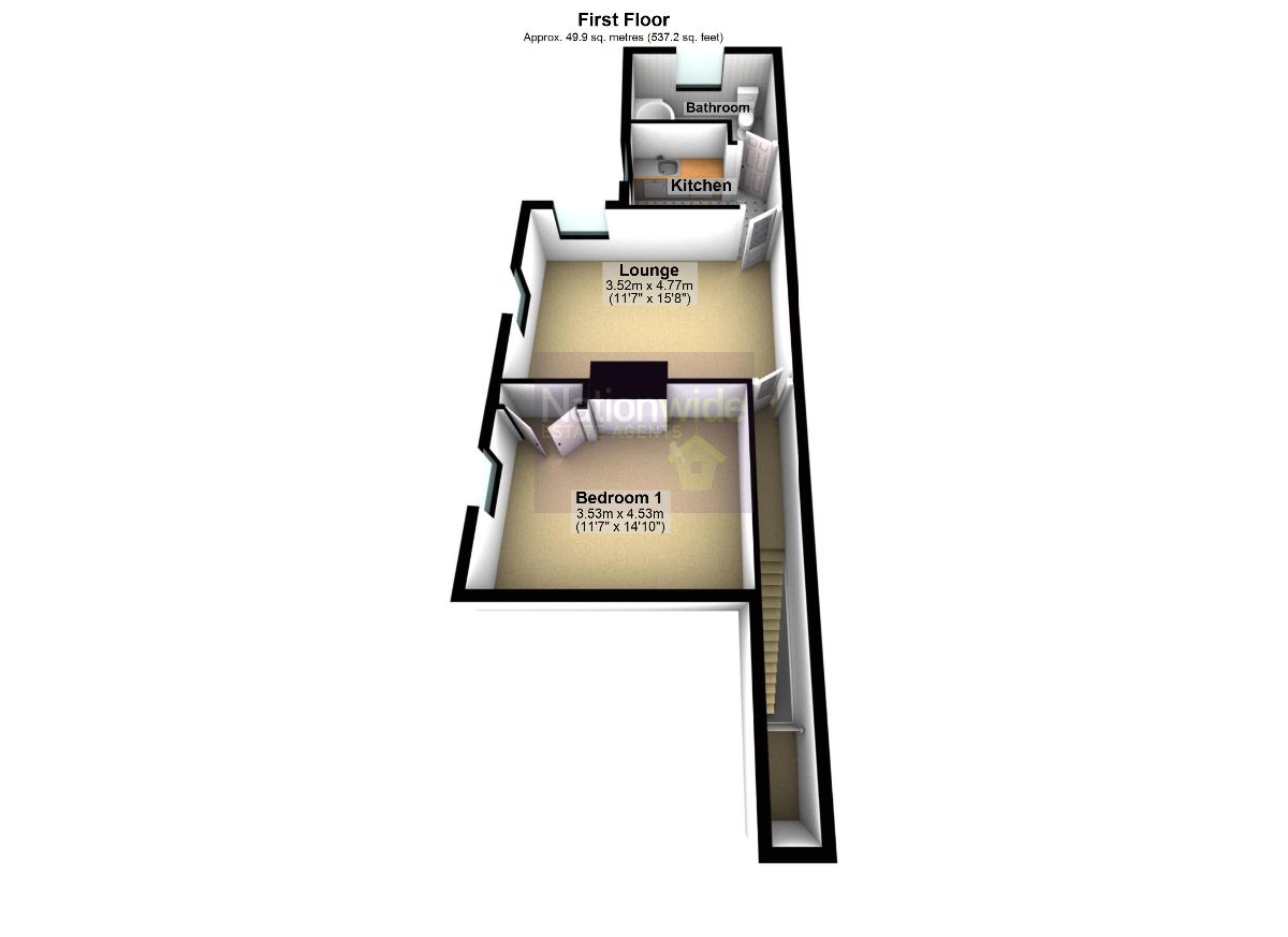 1 Bedrooms Flat to rent in Park Road, Adlington PR7