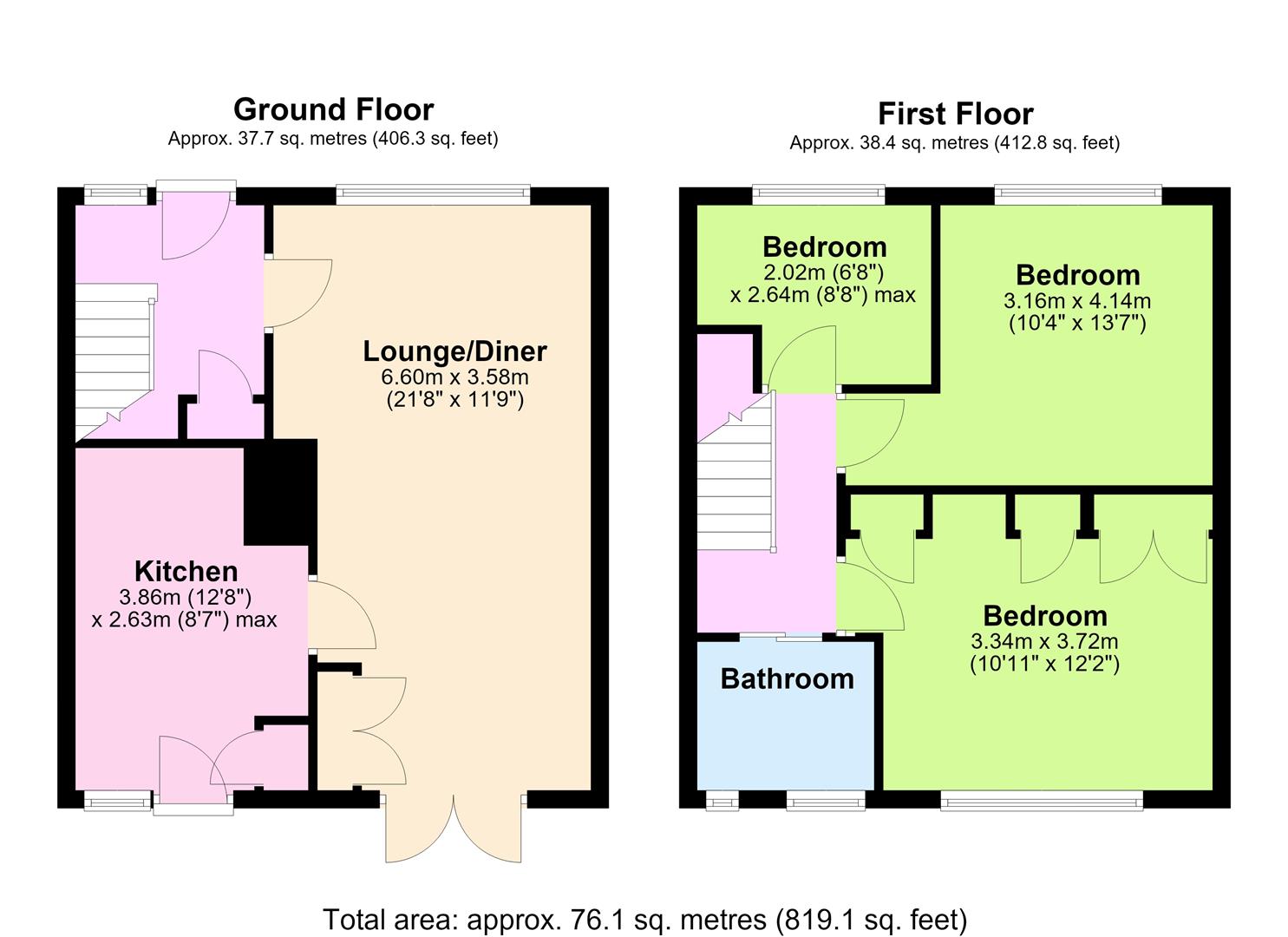 16, Melbourne Avenue, Worthing floorplan