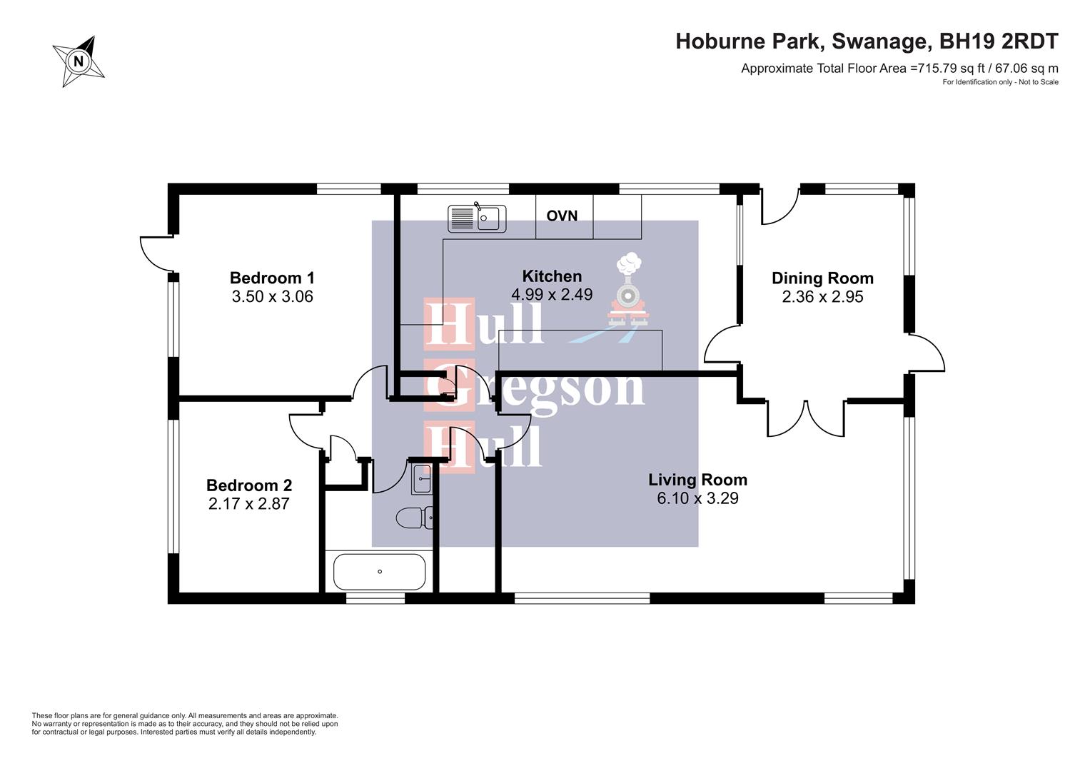 66, Hoburne Park, Swanage floorplan
