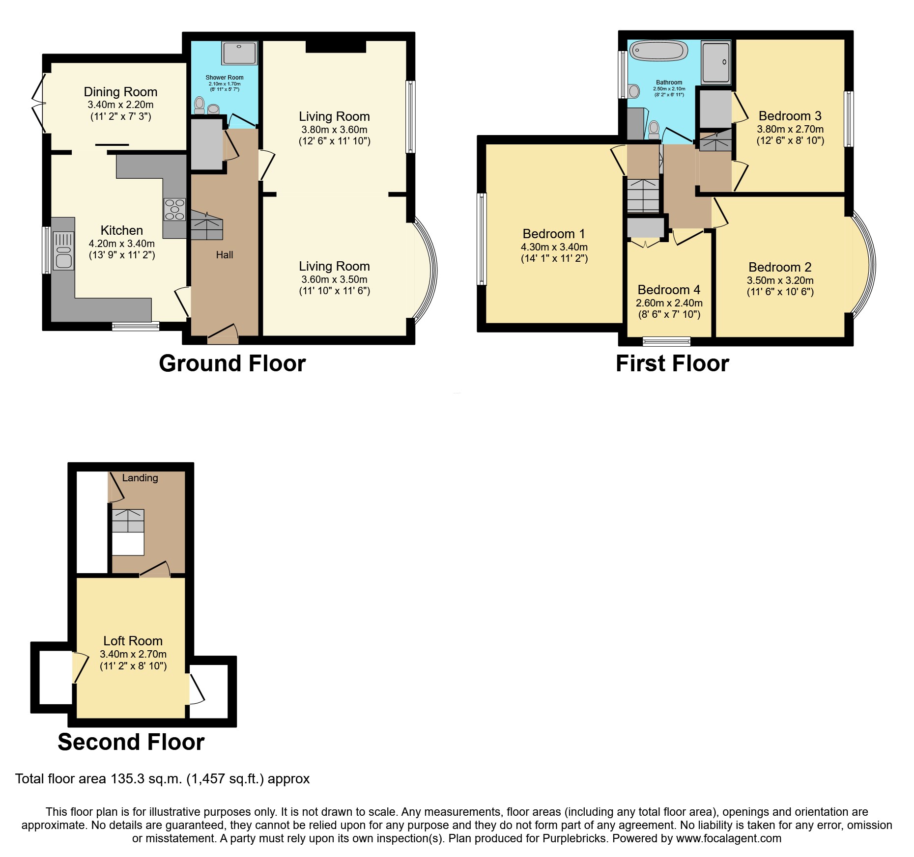 4, Lon Heulog, Pontypridd floorplan