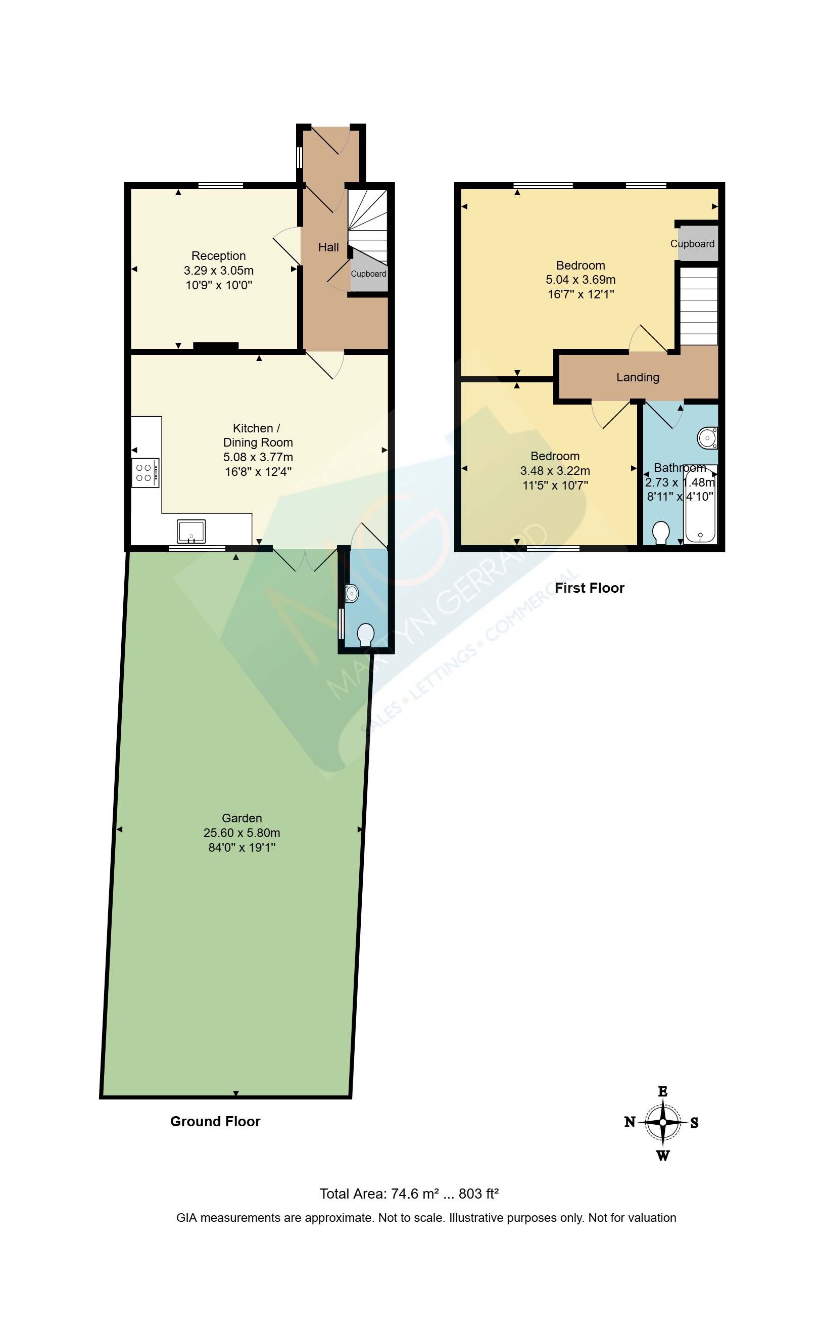 117, Coppetts Road, London floorplan