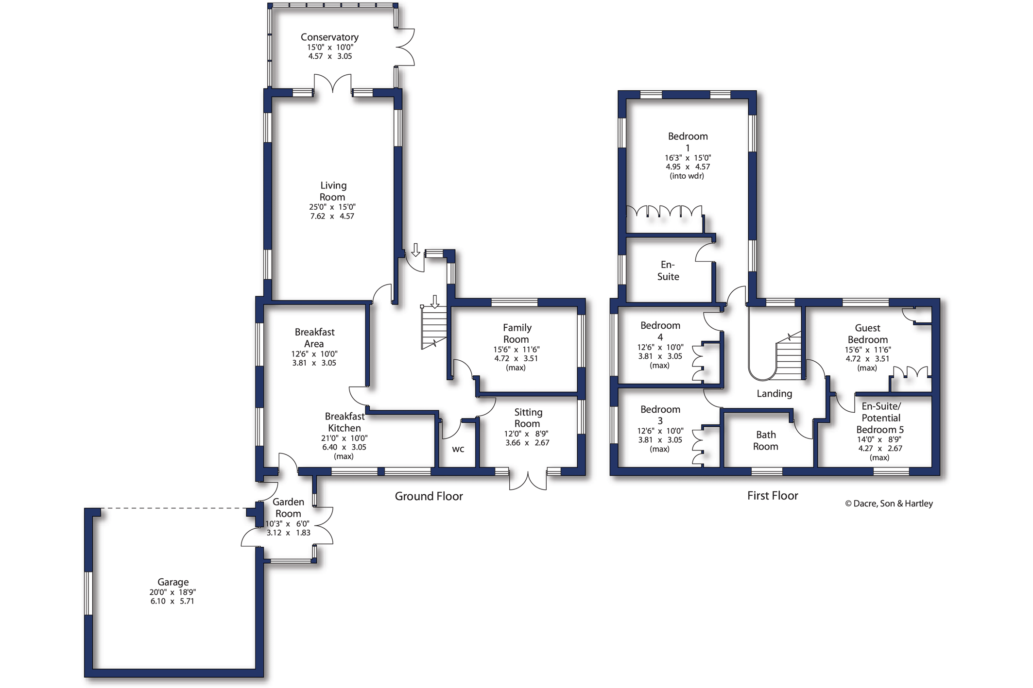 4 bed detached house for sale in Hart Rhydding Lane, Addingham, Ilkley